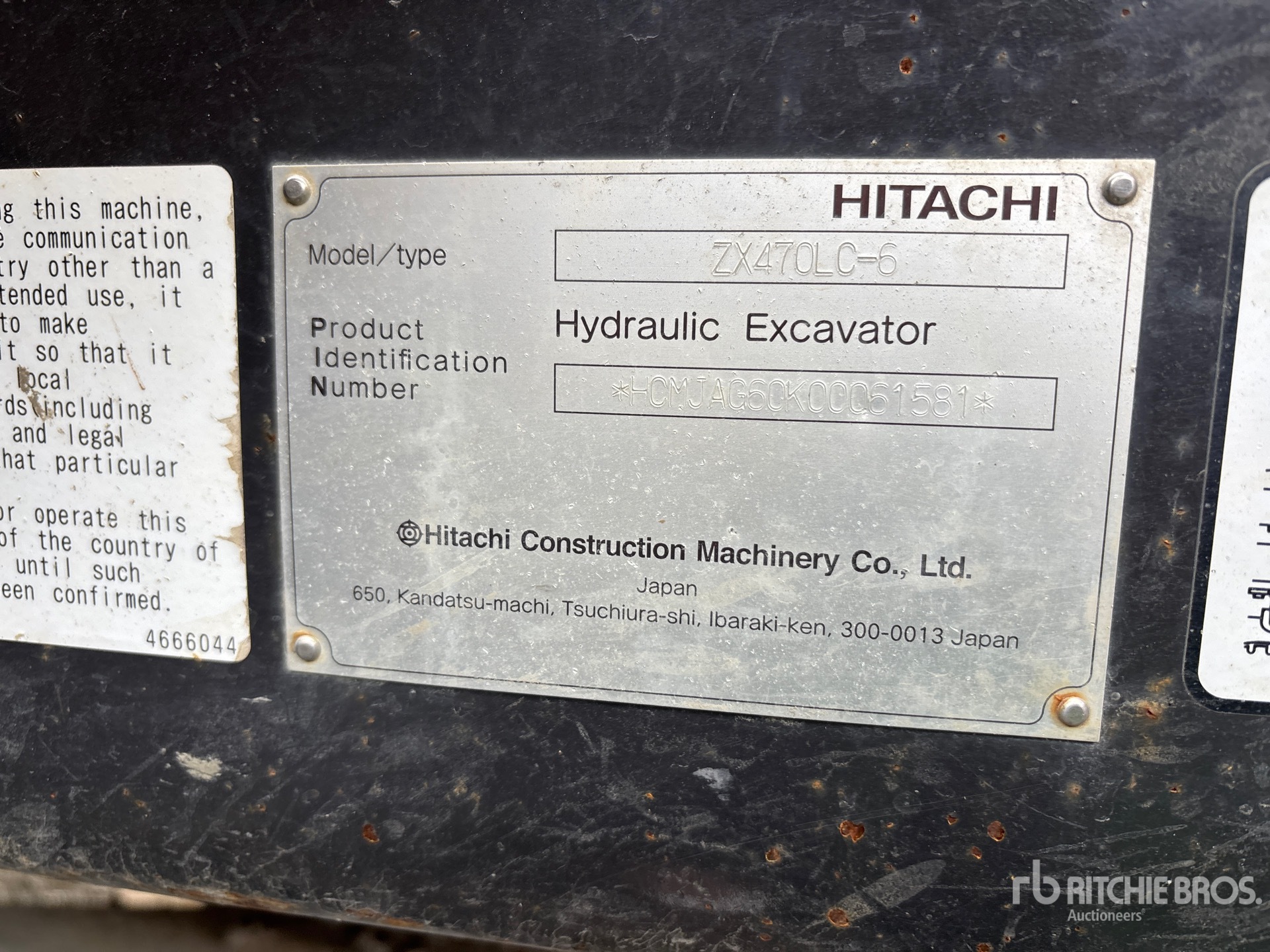2021 Hitachi ZX470LC-6