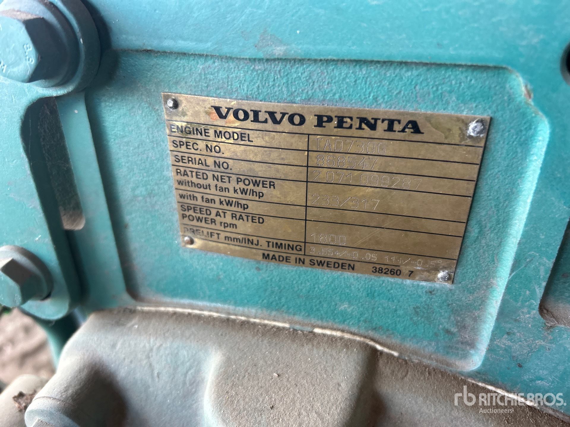 Volvo 233 KW SKID-MOUNTED DUCTING &