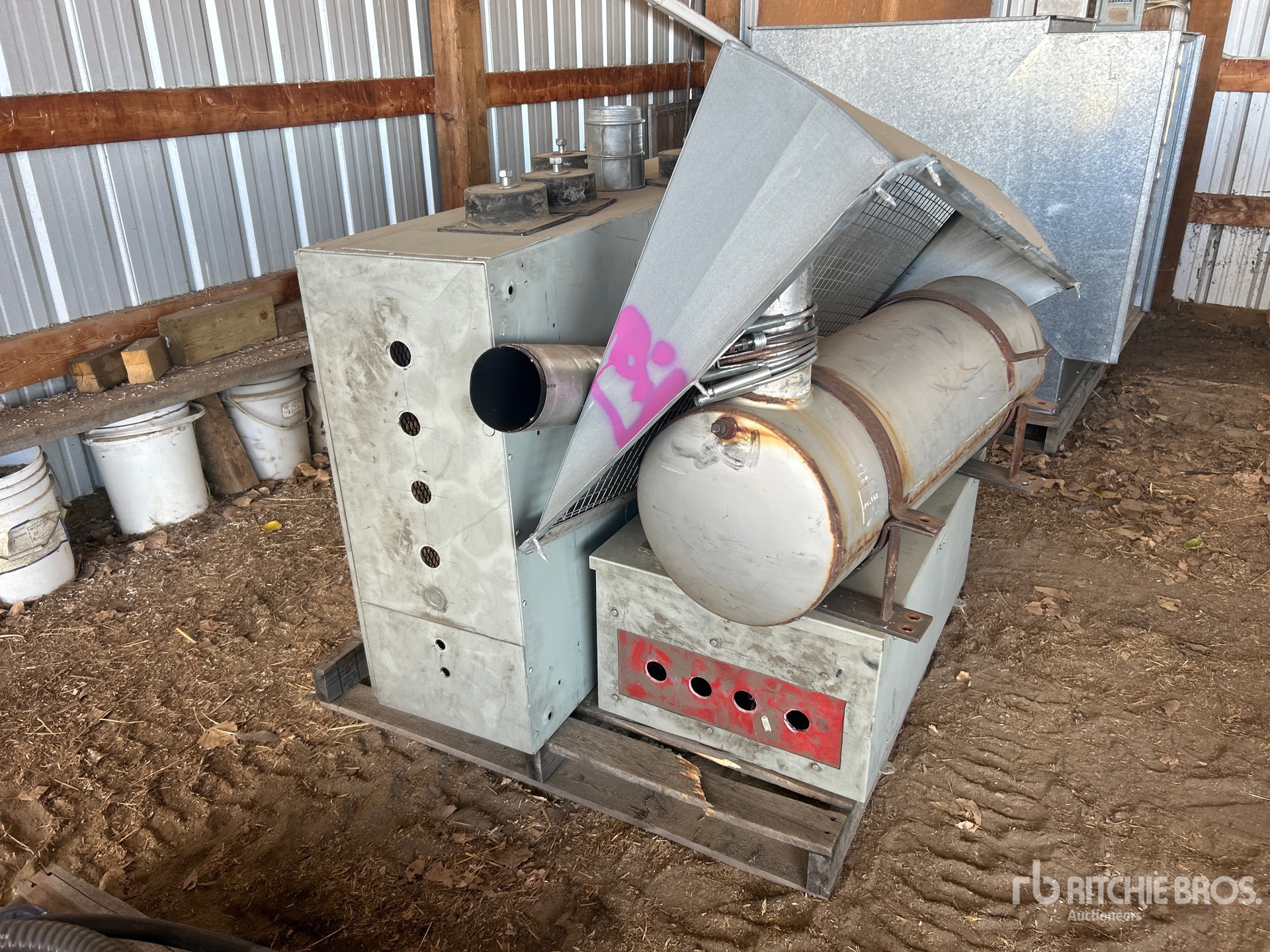 Volvo 233 KW SKID-MOUNTED DUCTING &