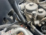 Engine with Air Compressor