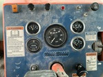 Control Station with Luces de advertencia del motor