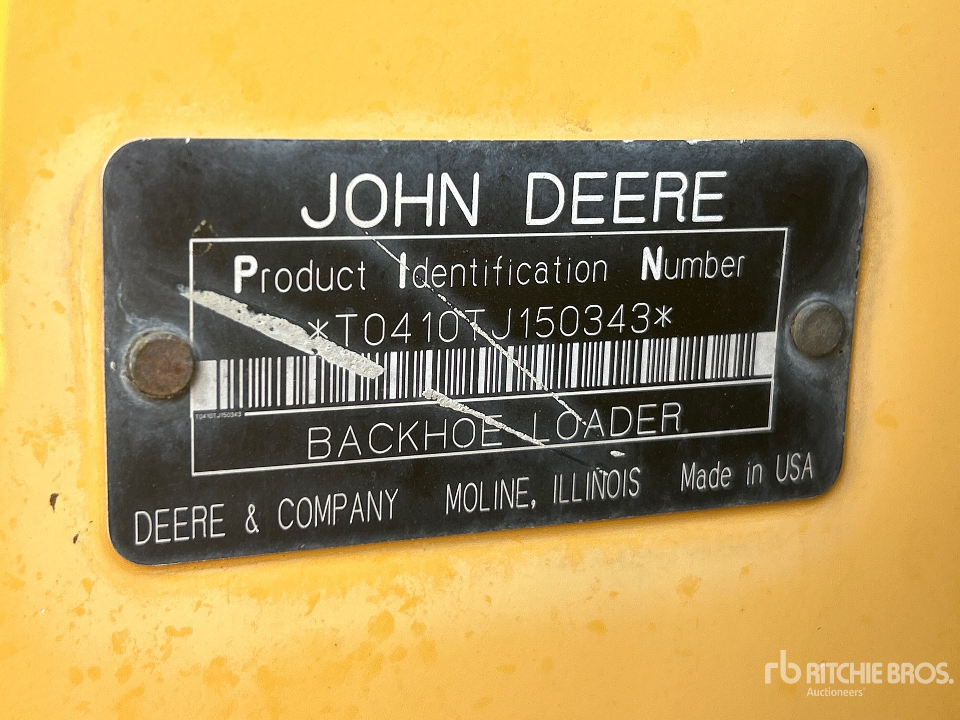 2007 John Deere 410J