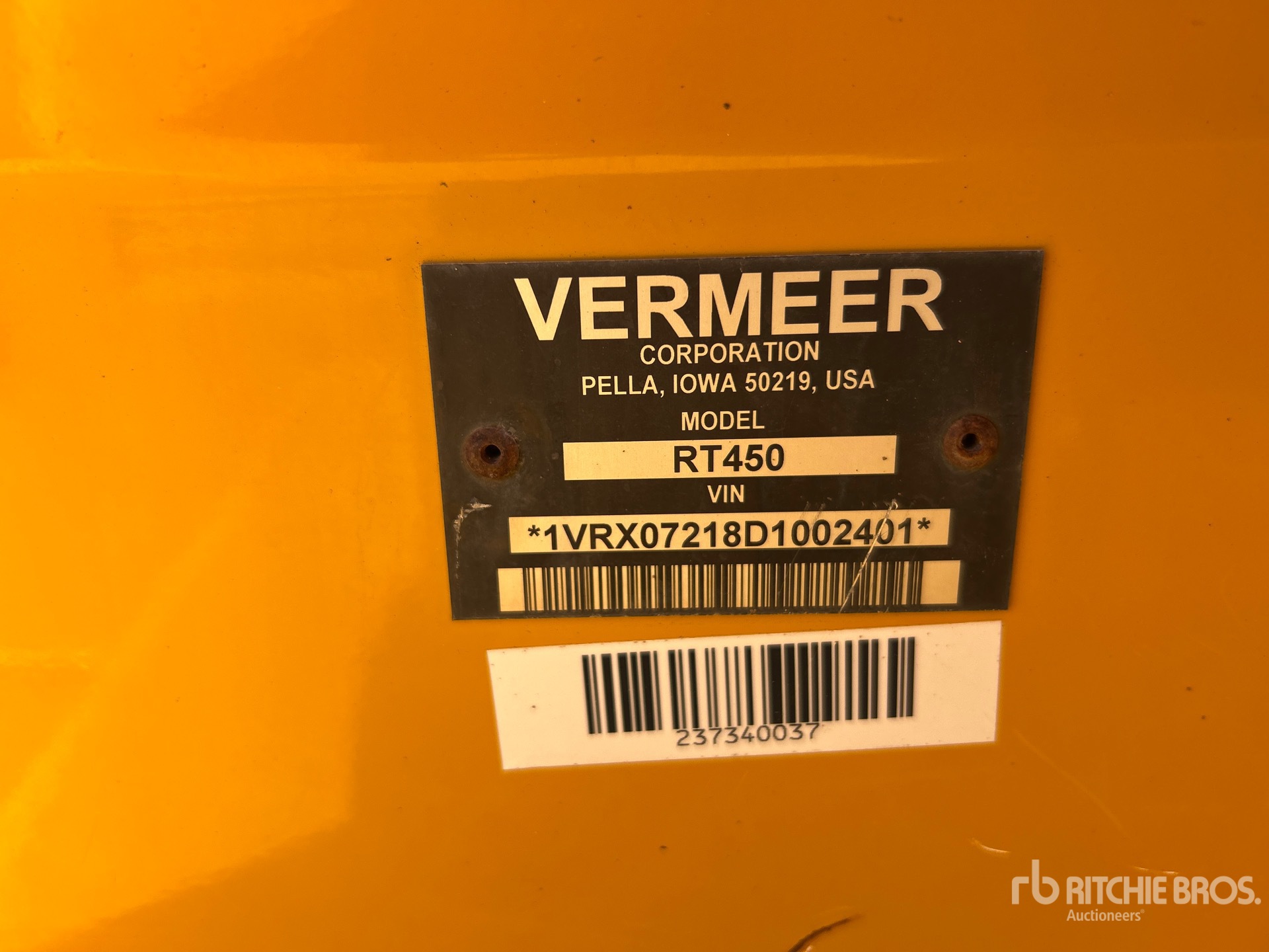 Vermeer RT450