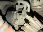 Engine with A/C Compressor