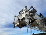 Crane Superstructure with Boom Head Section