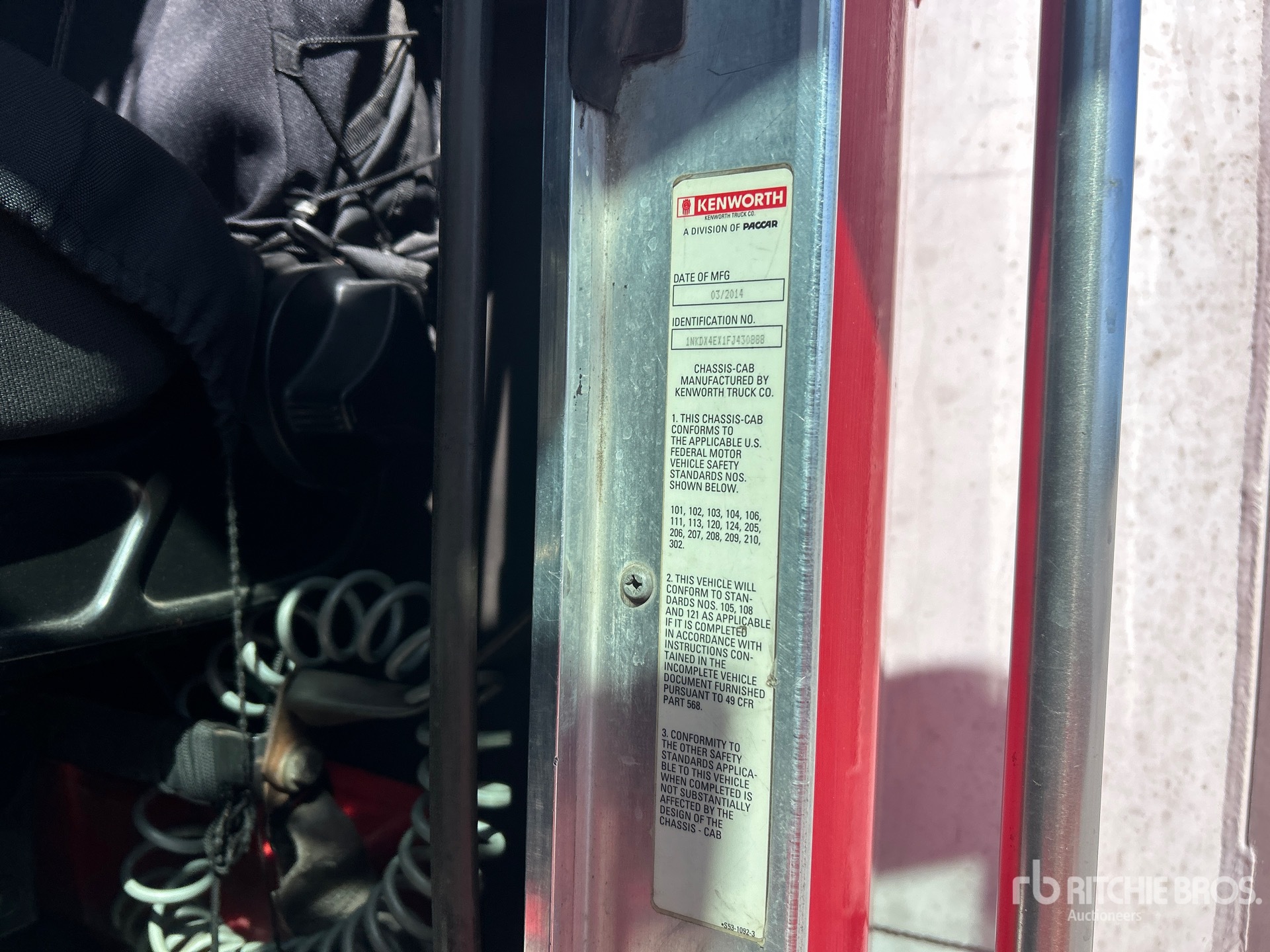 2015 Kenworth T800