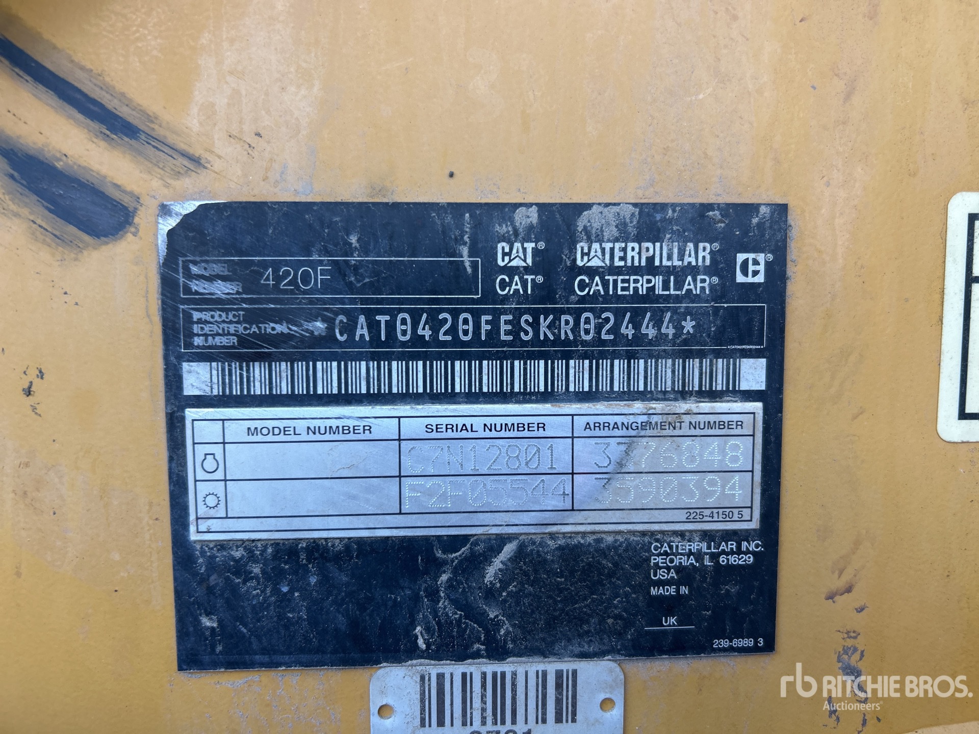 2013 Caterpillar 420F