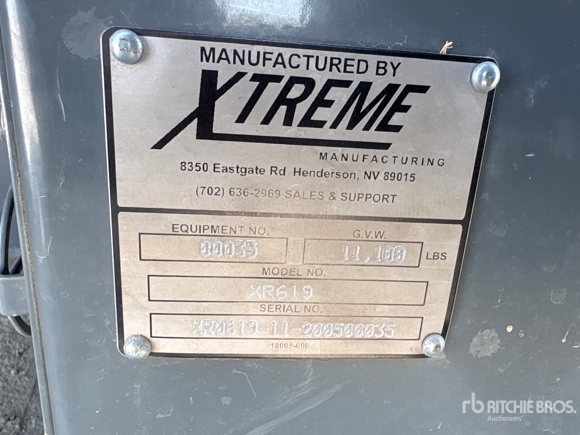 2020 Xtreme XR619
