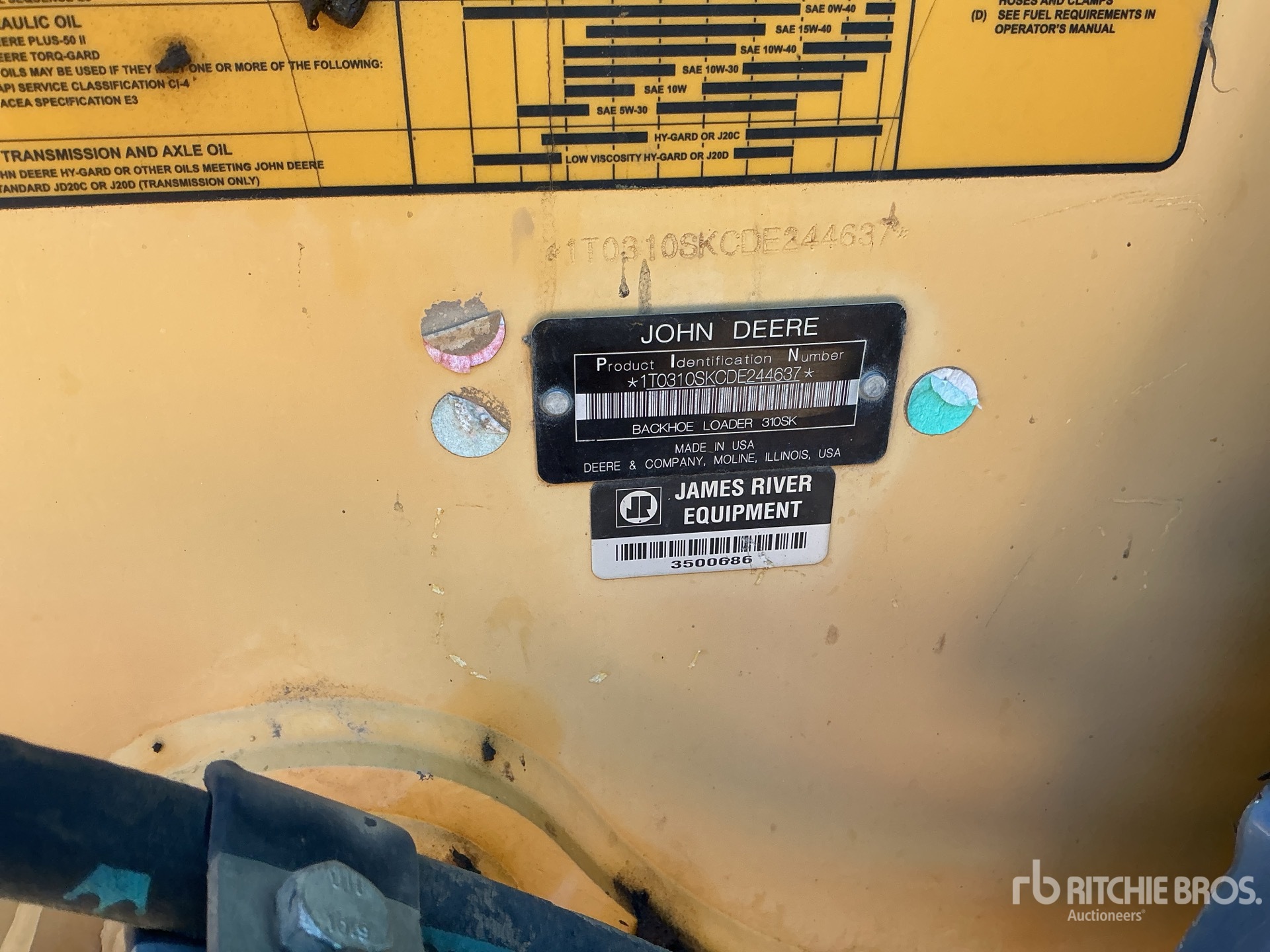 2013 John Deere 310SK
