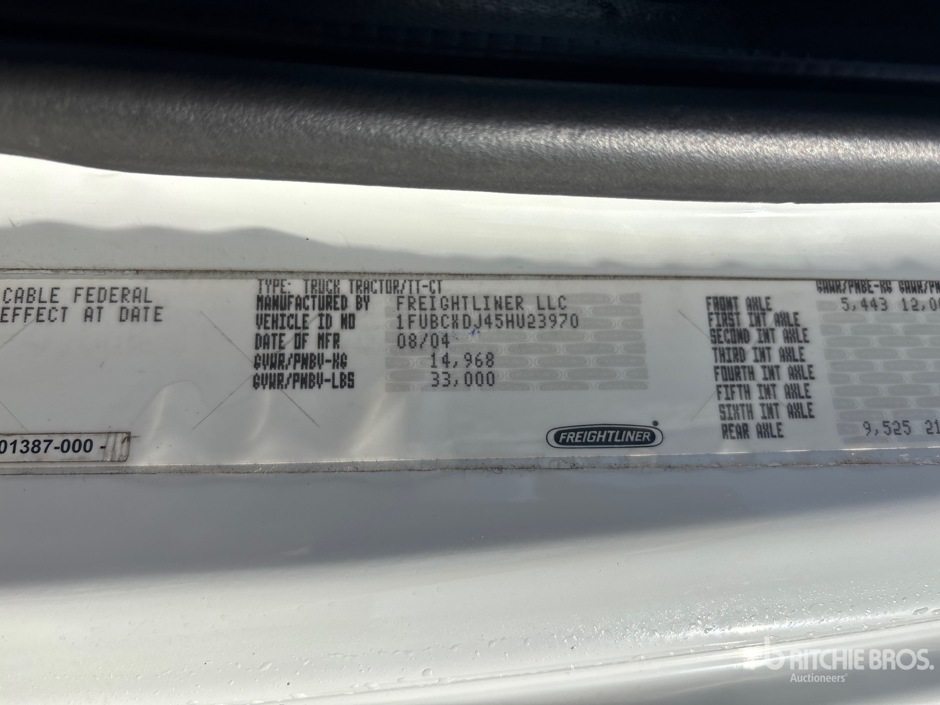 2005 Freightliner M2 106