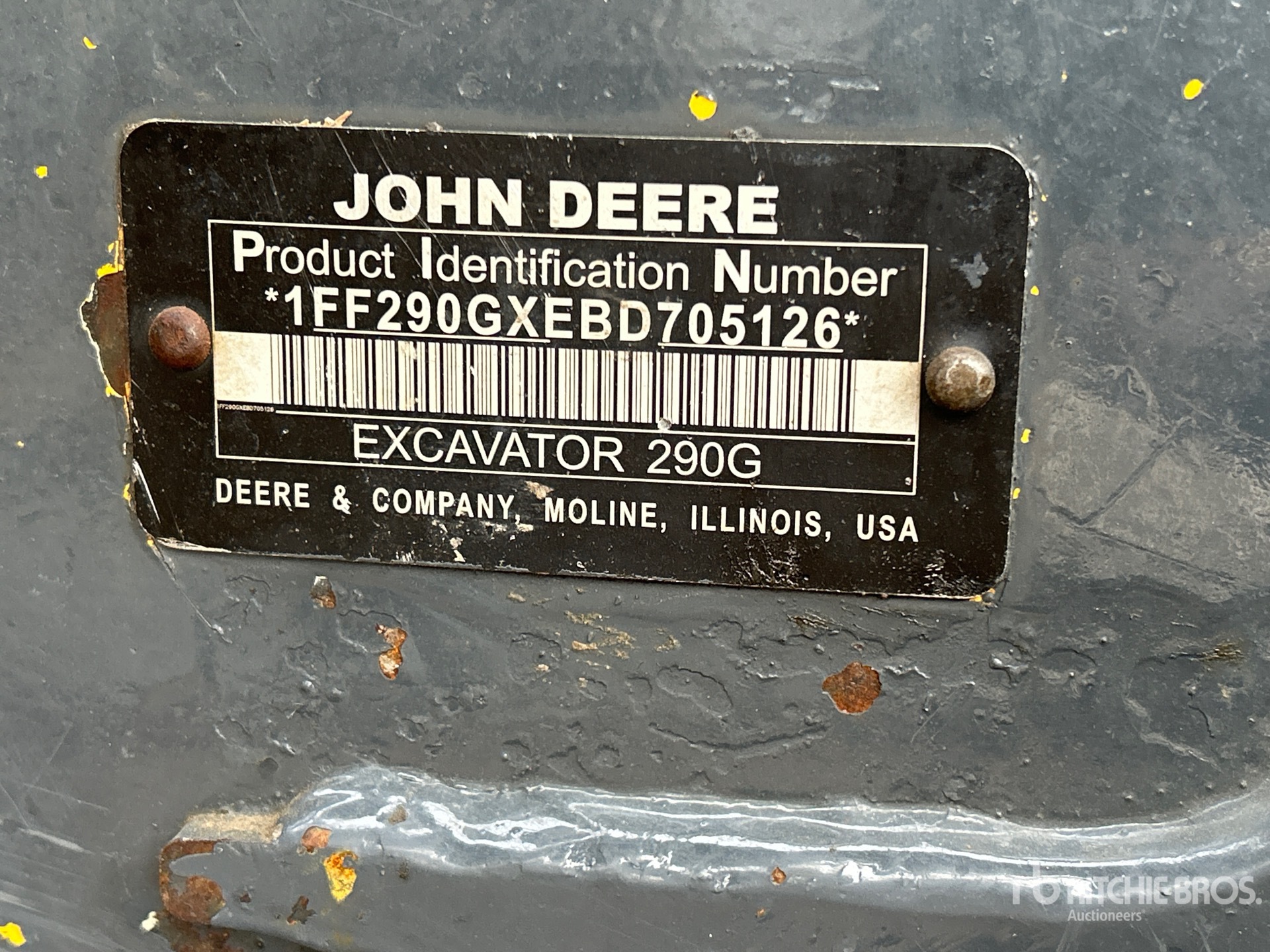 2011 John Deere 290G LC