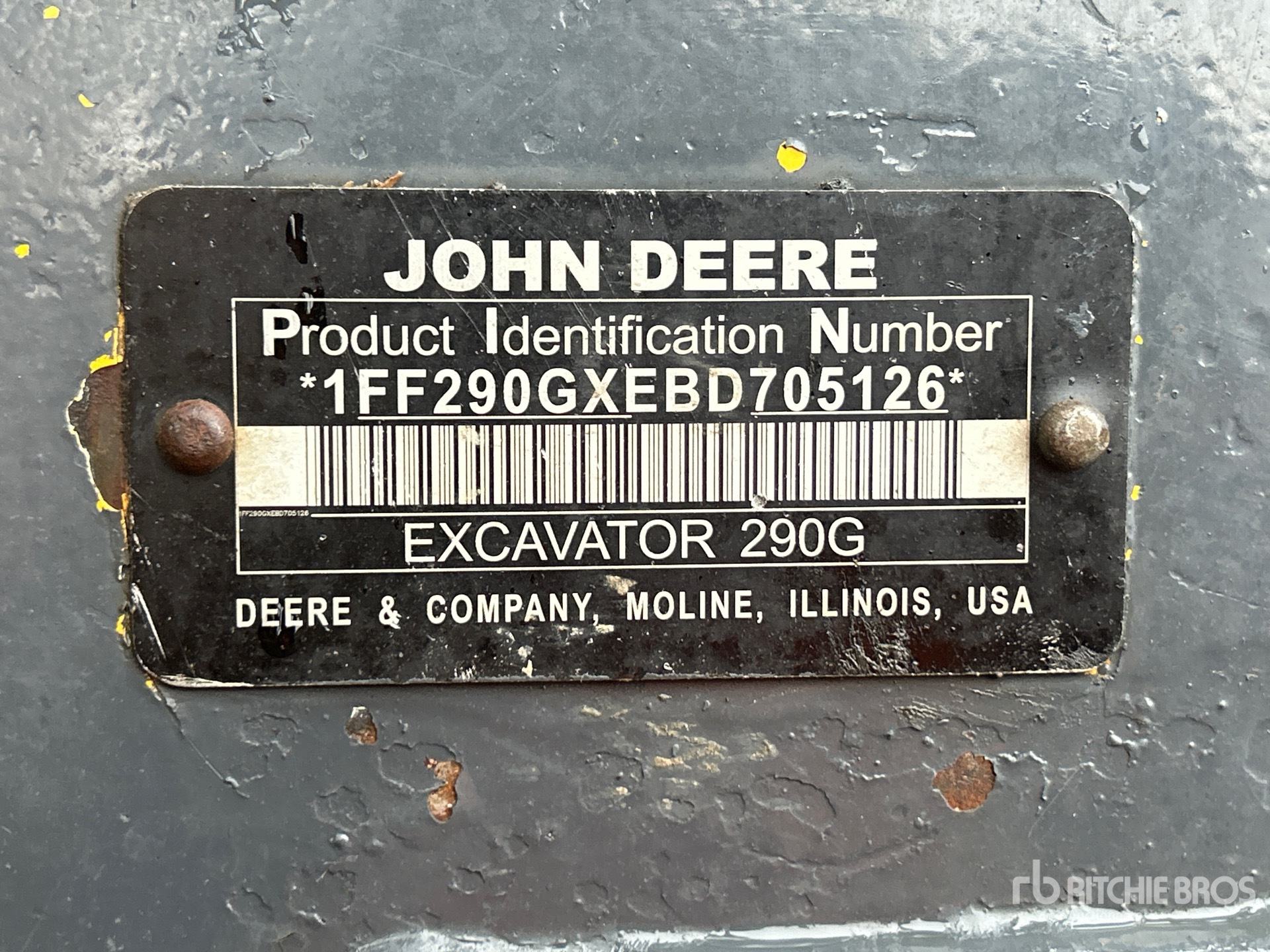 2011 John Deere 290G LC