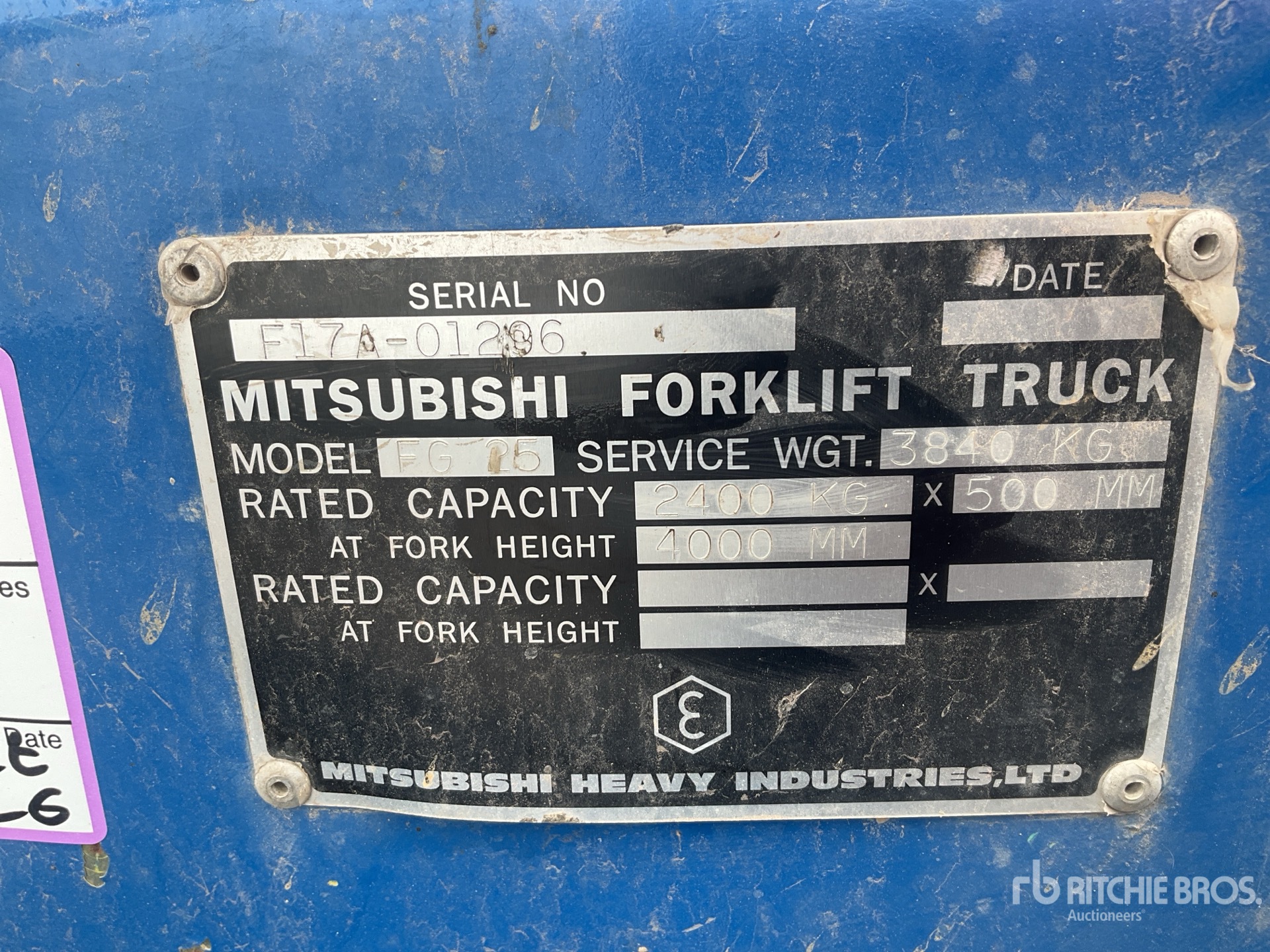 1986 Mitsubishi FG25