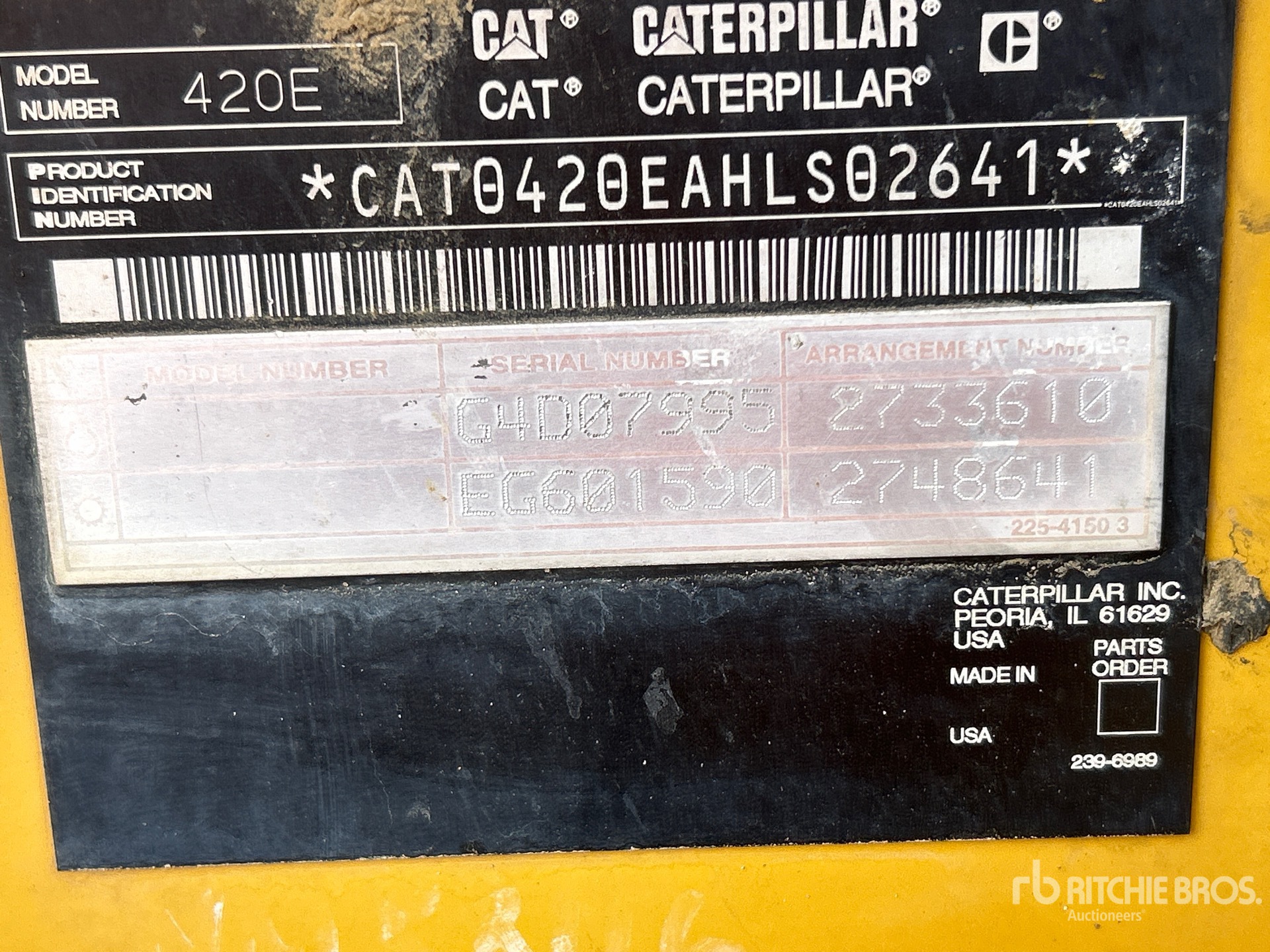 2007 Caterpillar 420E