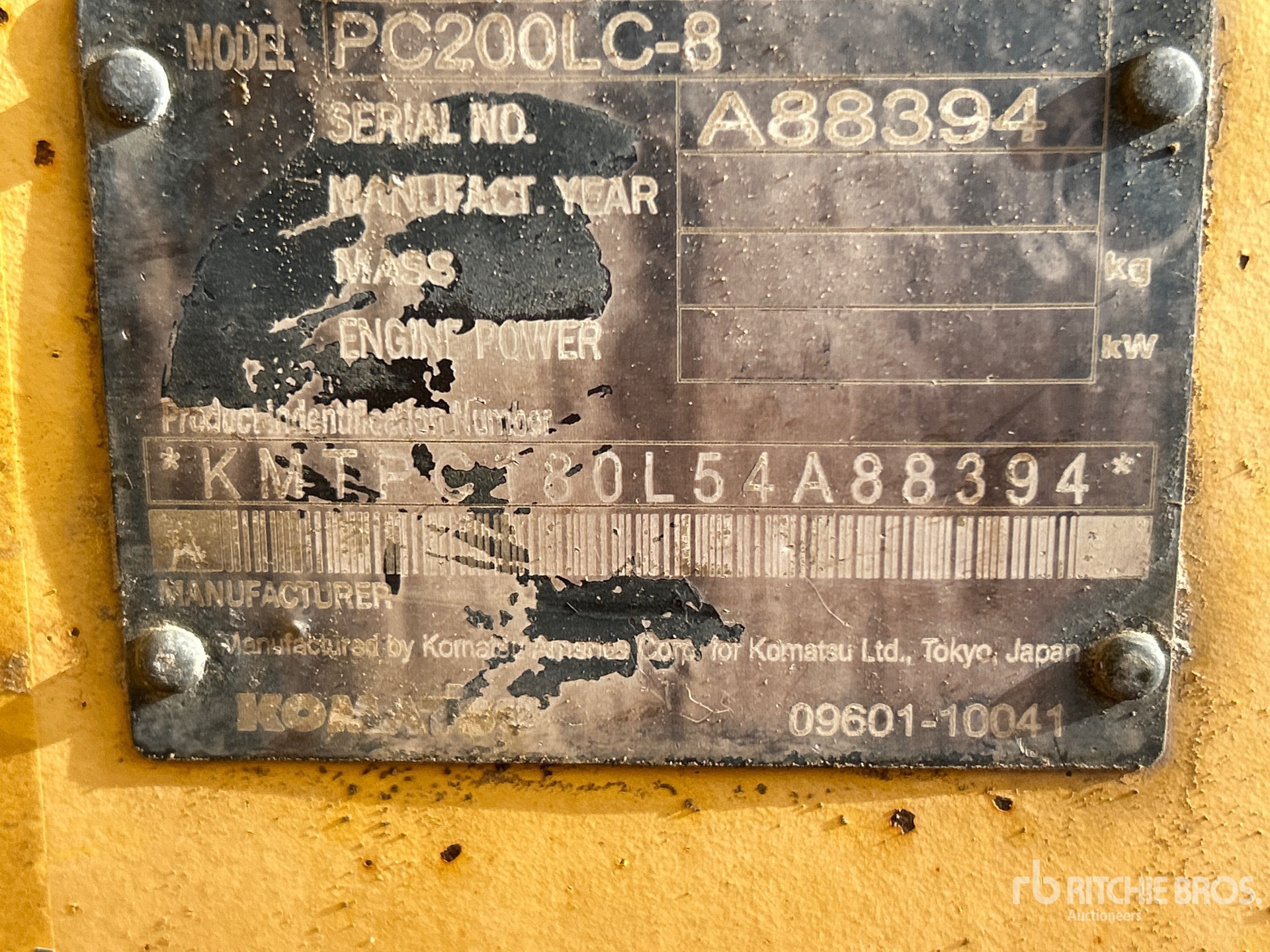 2007 Komatsu PC200LC