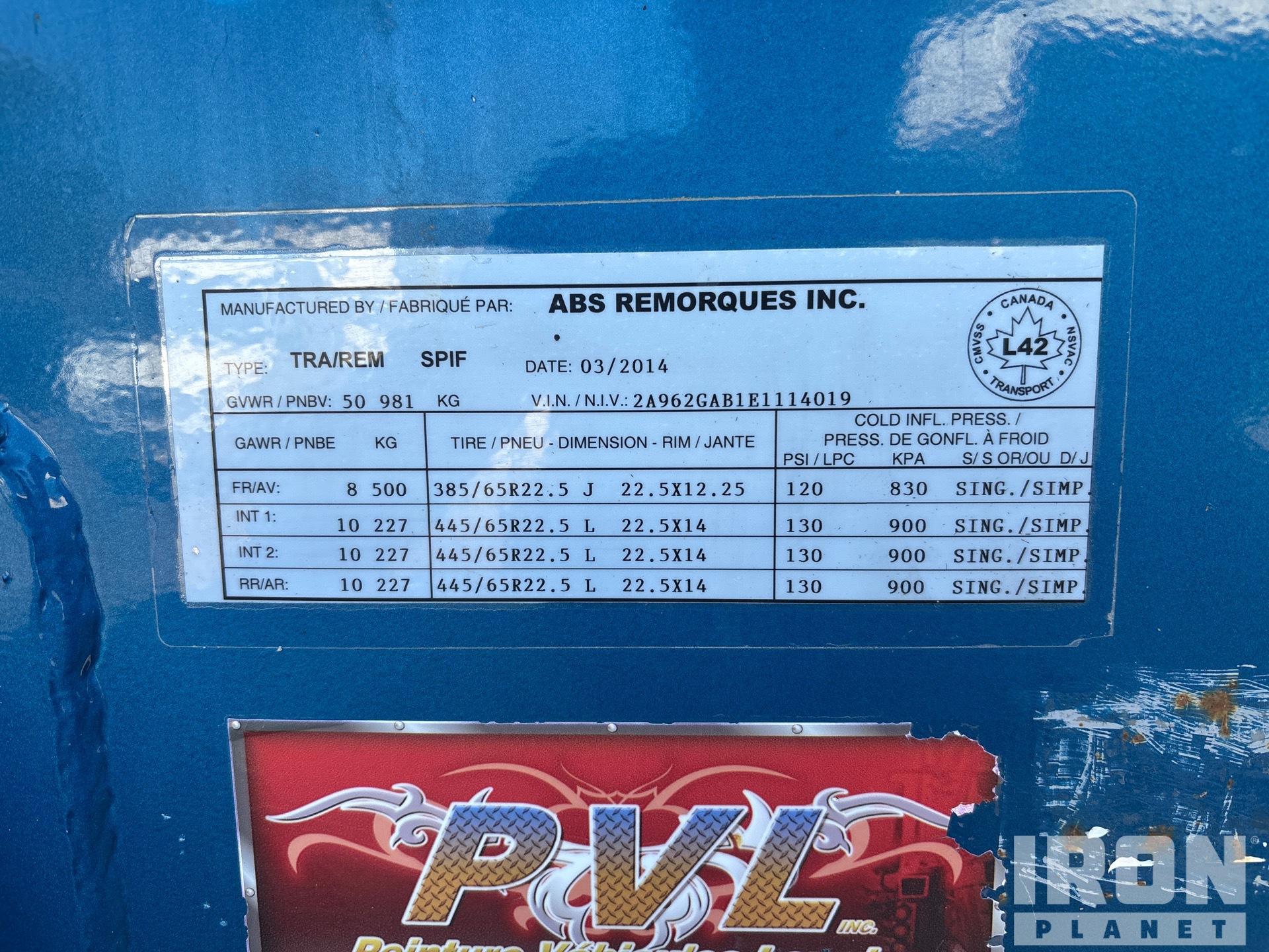 2014 ABS 48 FT QUAD/A