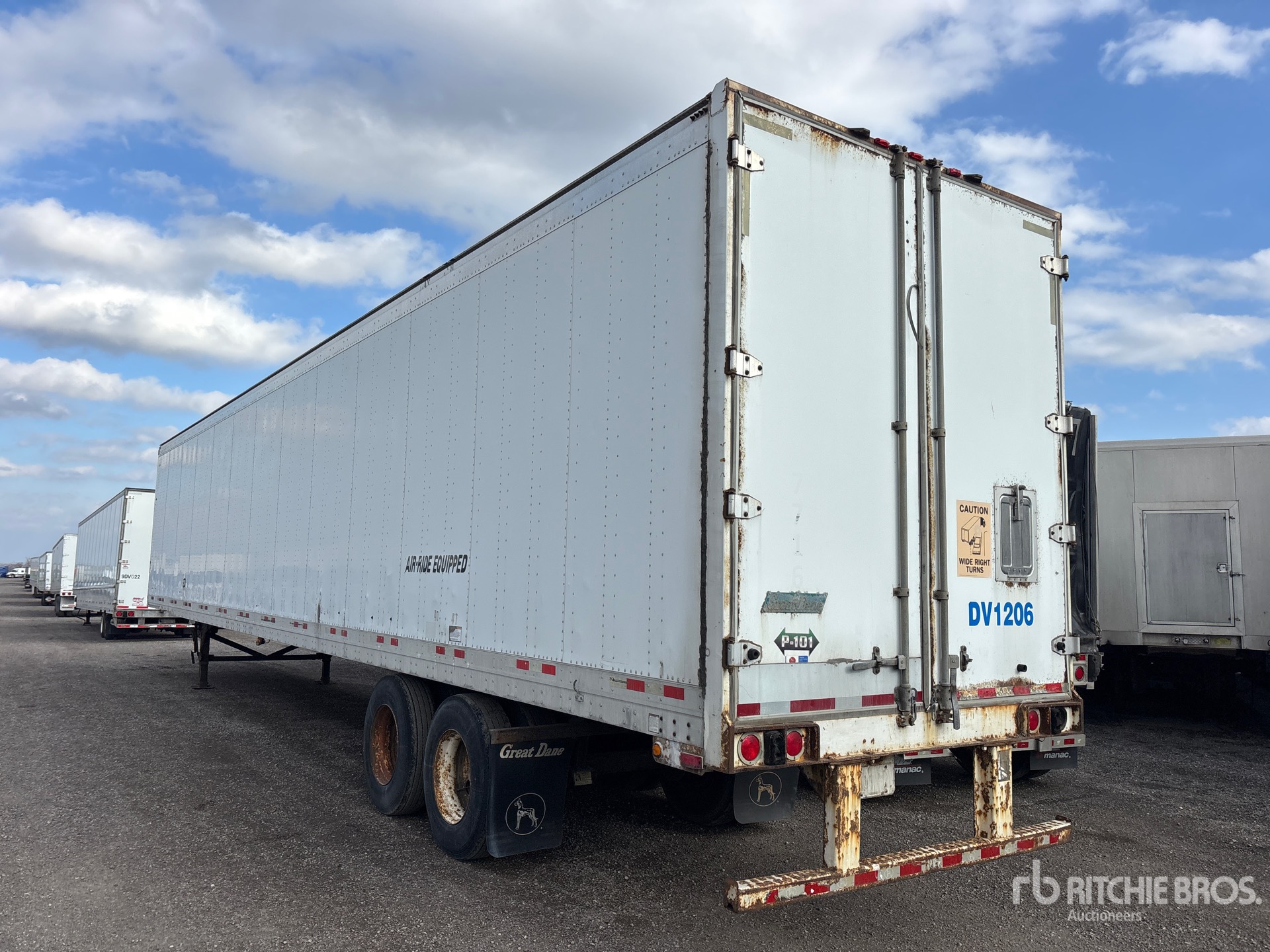 2012 Great Dane 53 FT X 102 IN T/A