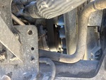 Engine with A/C Compressor