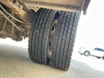 Underbody with Left Rear Drive Tires