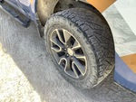Chassis with Left Rear Tire