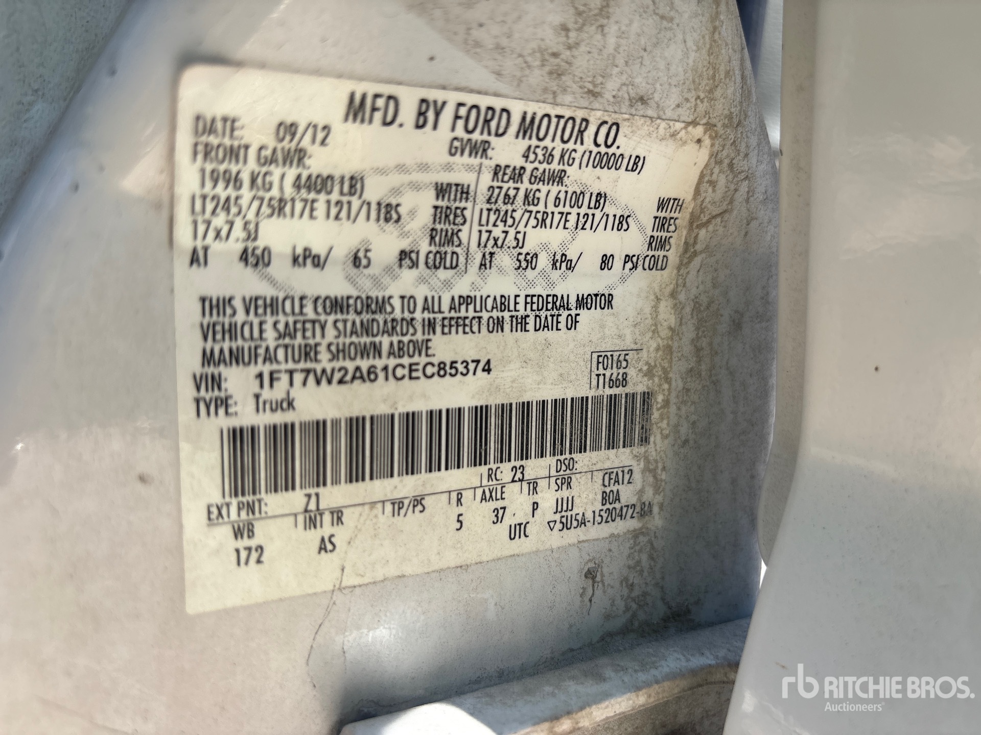 2012 Ford F-250