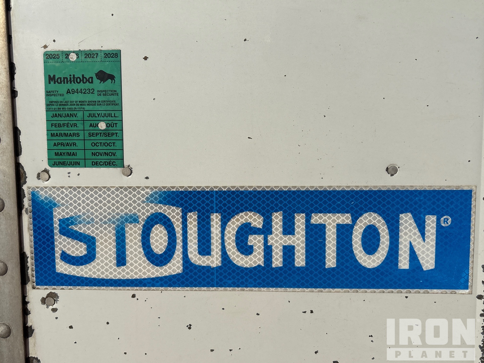2011 Stoughton 53 ft x 102 in T/A