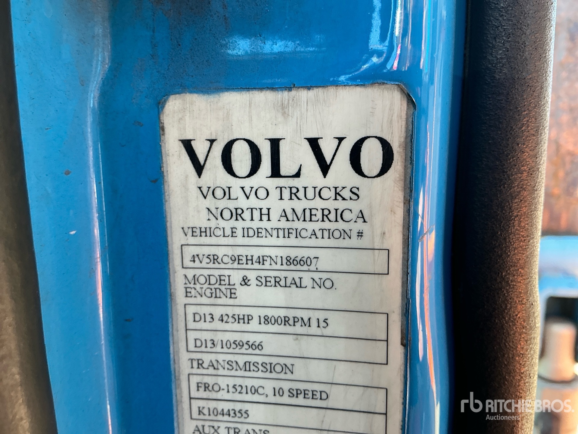 2015 Volvo VAH