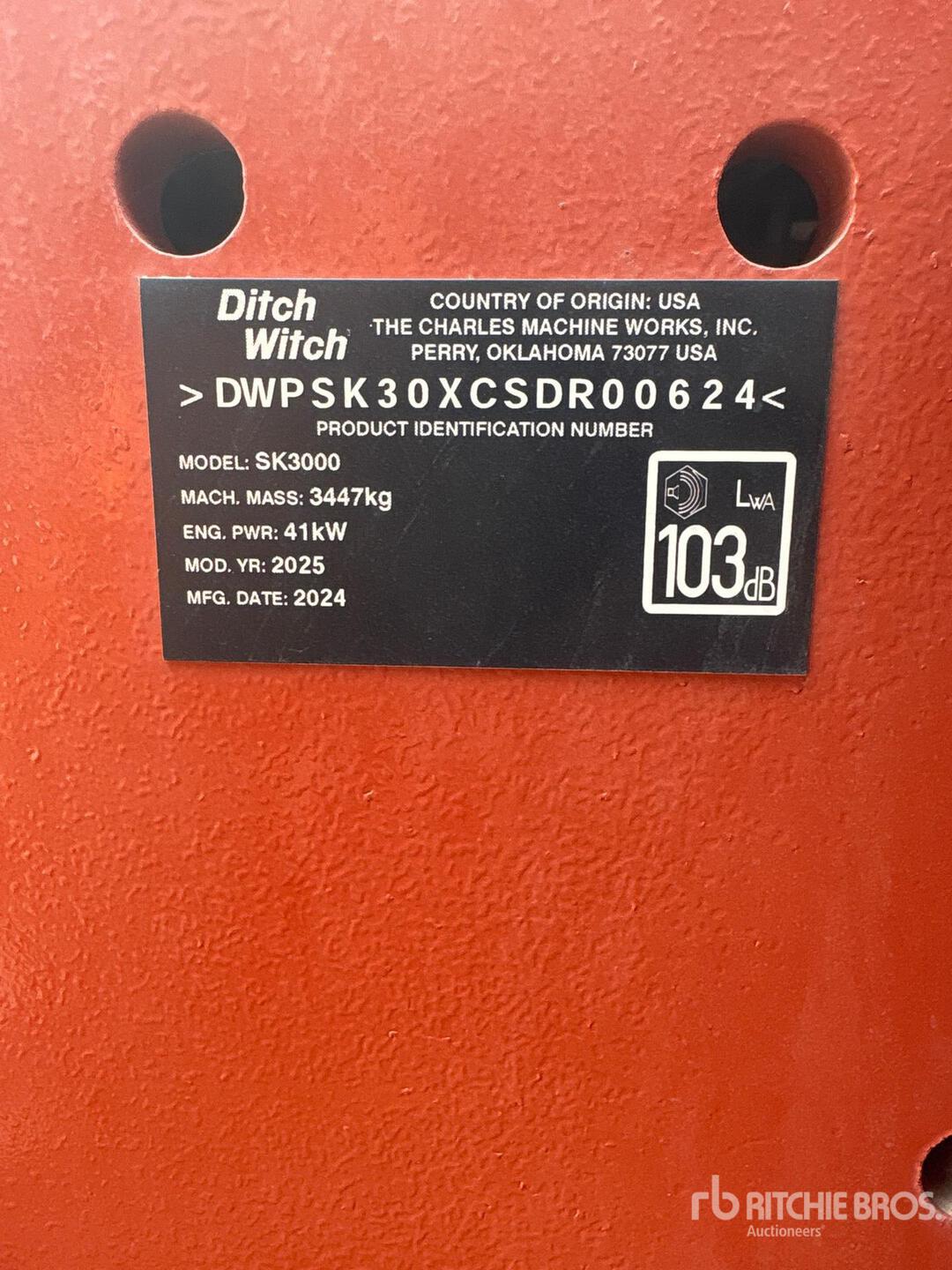 2025 Ditch Witch SK3000
