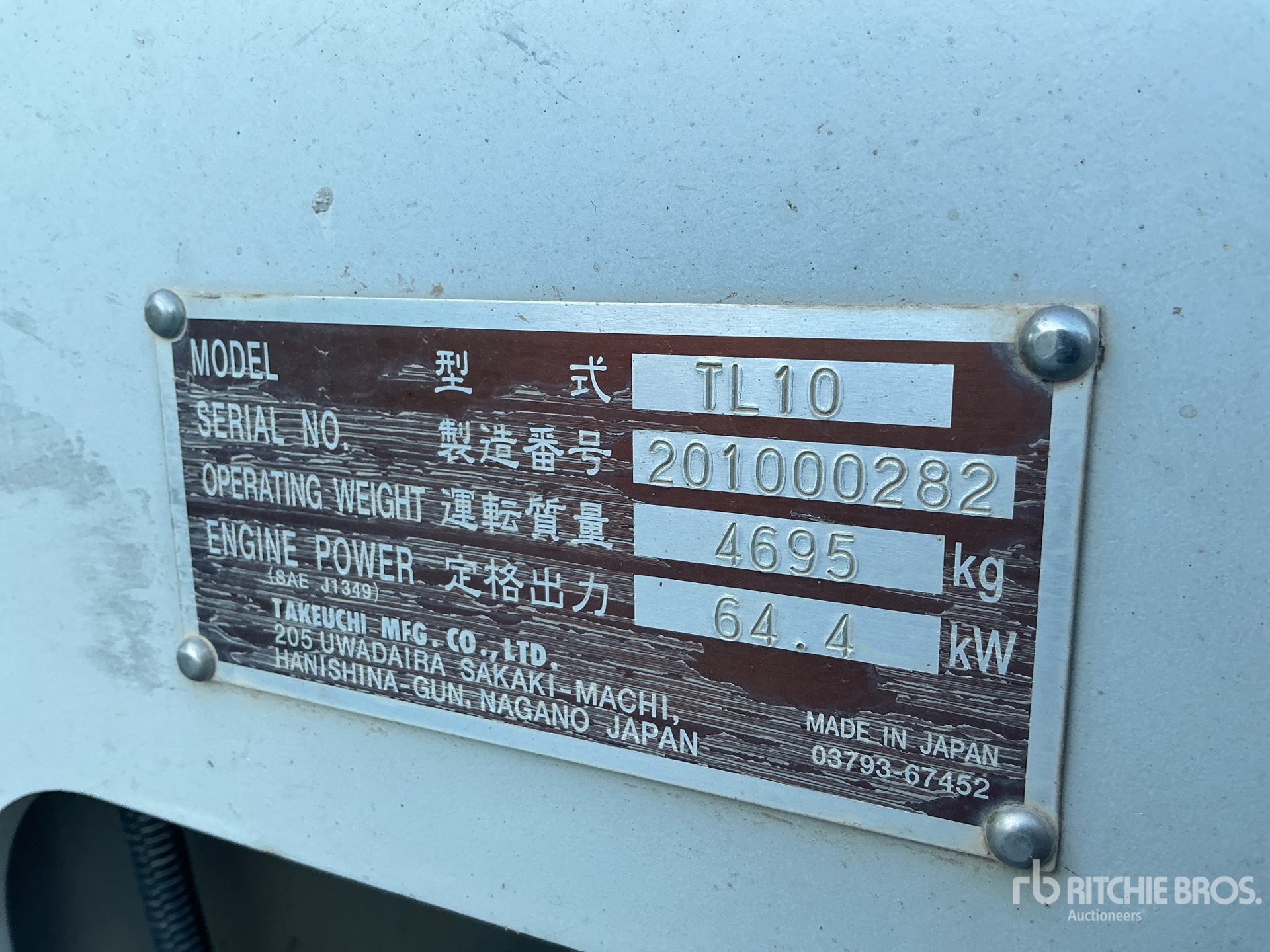 2013 Takeuchi TL10