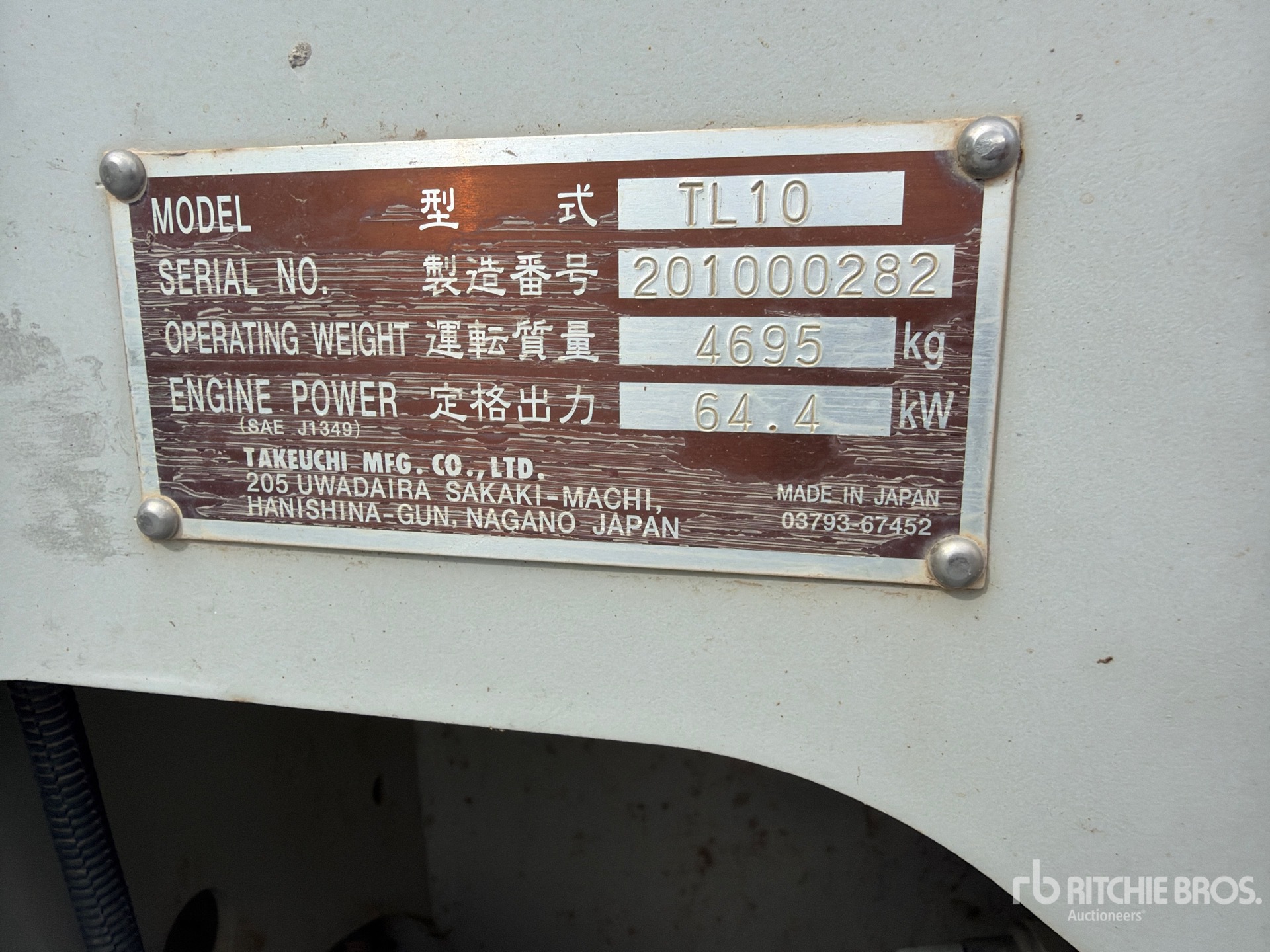2013 Takeuchi TL10