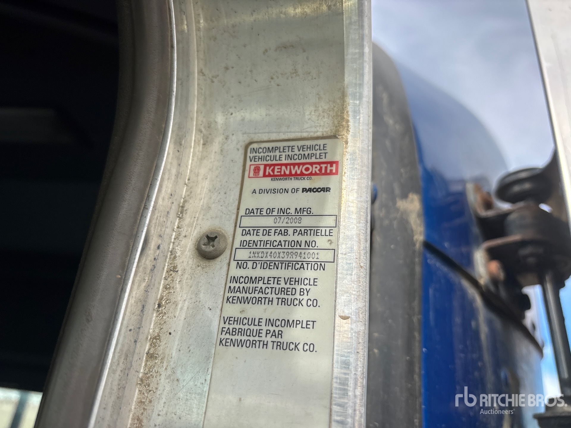 2009 Kenworth T800