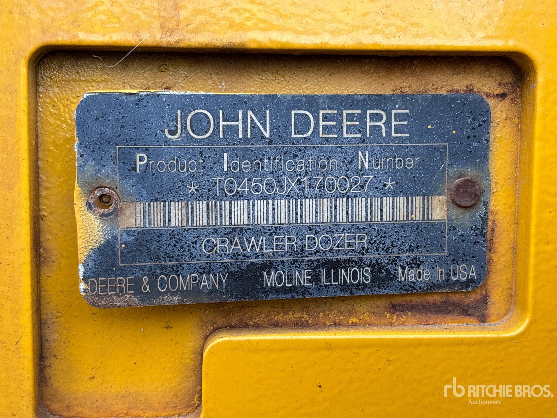 2008 John Deere 450J LGP