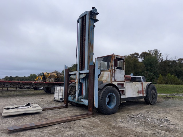 Cat AH-60 Yard Lift 4x2 Concrete slab is not included in sale Rough Terrain Forklift