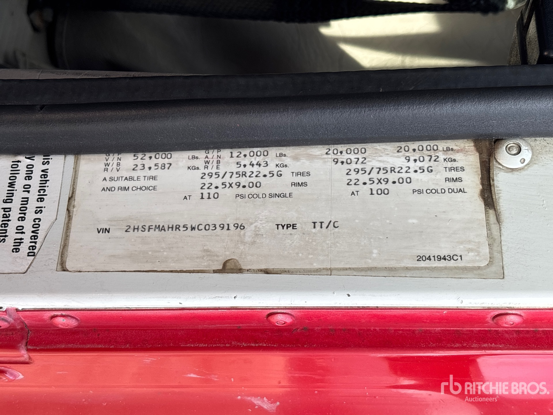 1998 International 9200