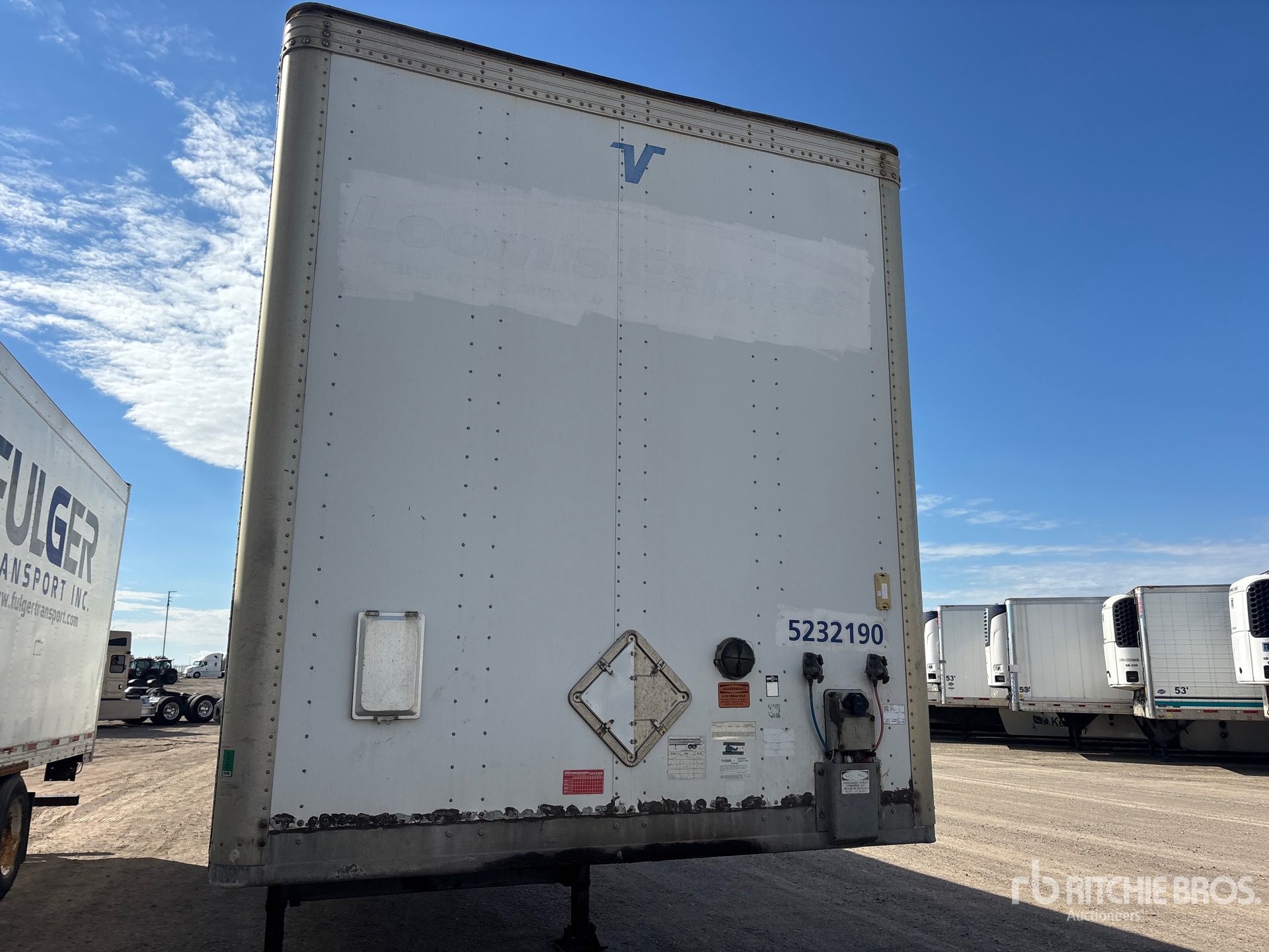 2012 Vanguard 53 FT X 102 IN T/A