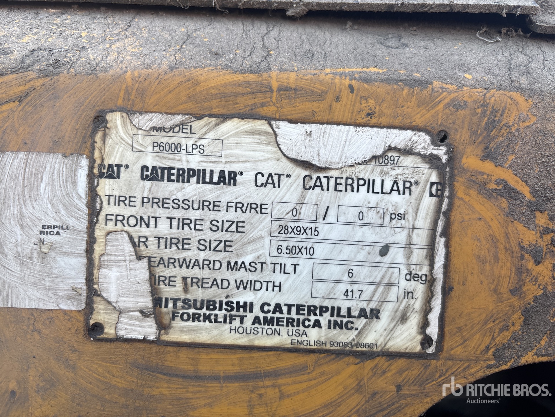 2007 Caterpillar P6000