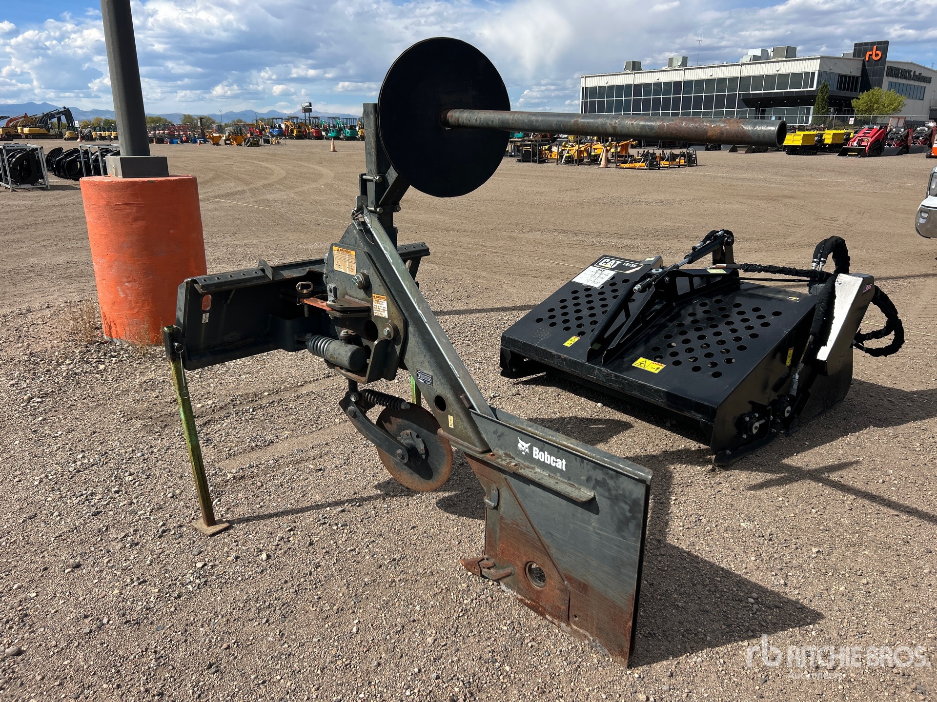 Bobcat Skid Steer Silt Fence Winder
