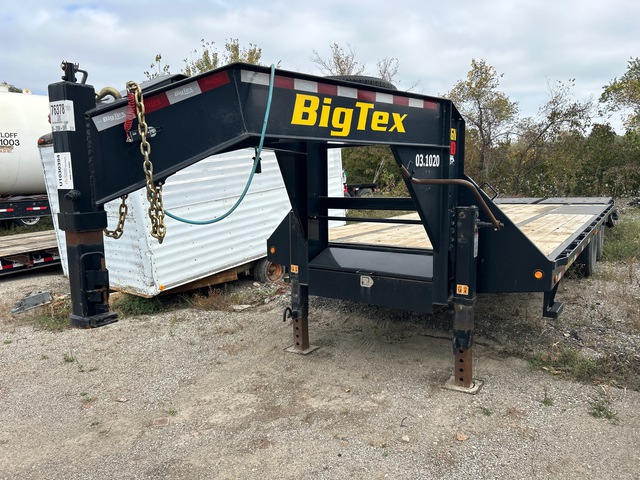 2022 Big Tex 25GN-20BK+5MR 26 ft T/A Gooseneck Equipment Trailer