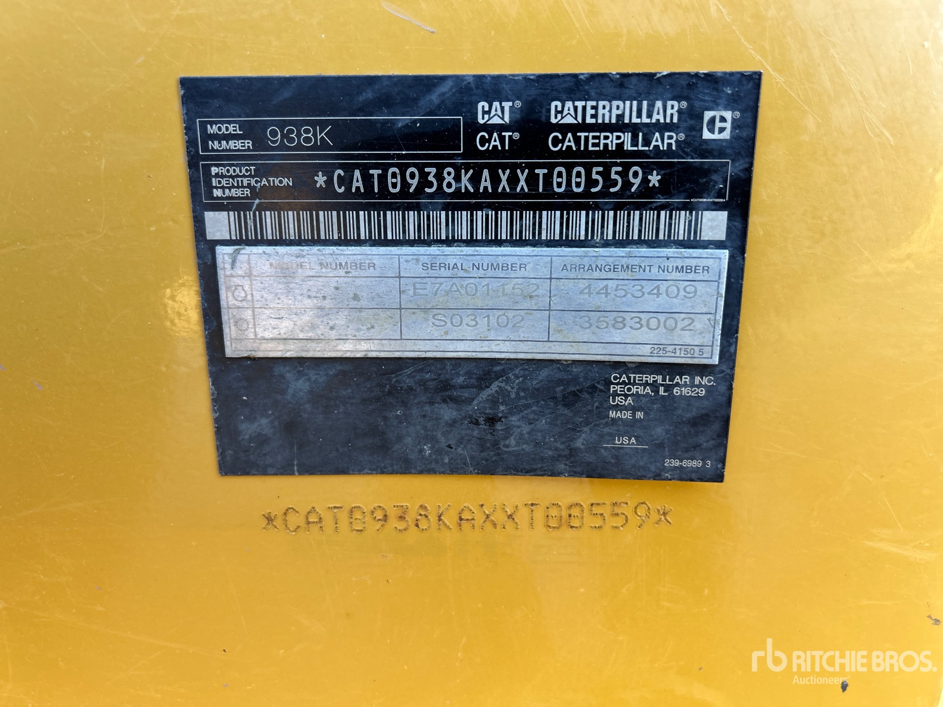 2014 Caterpillar 938 K
