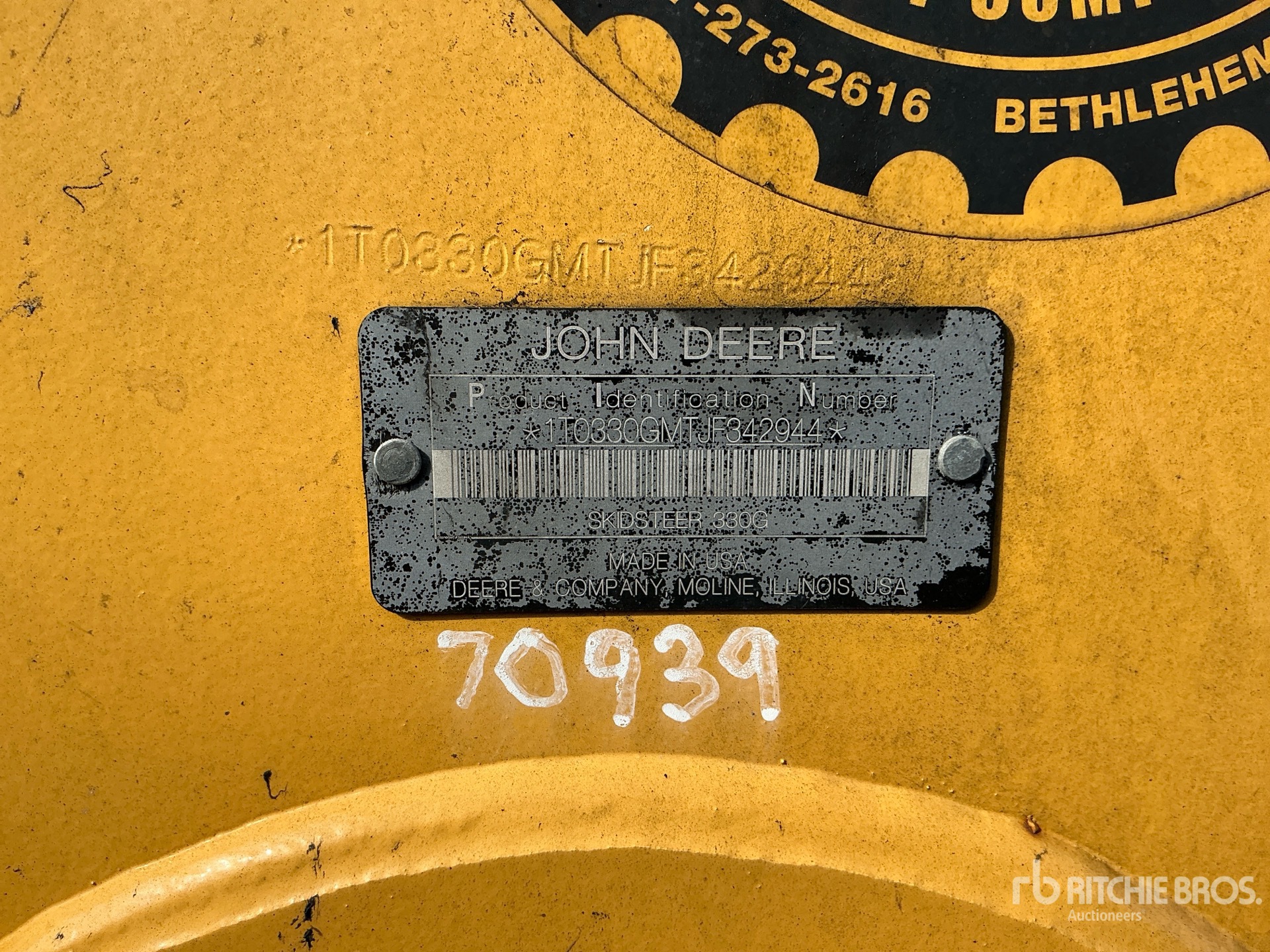 Photo of 2018 John Deere 330G