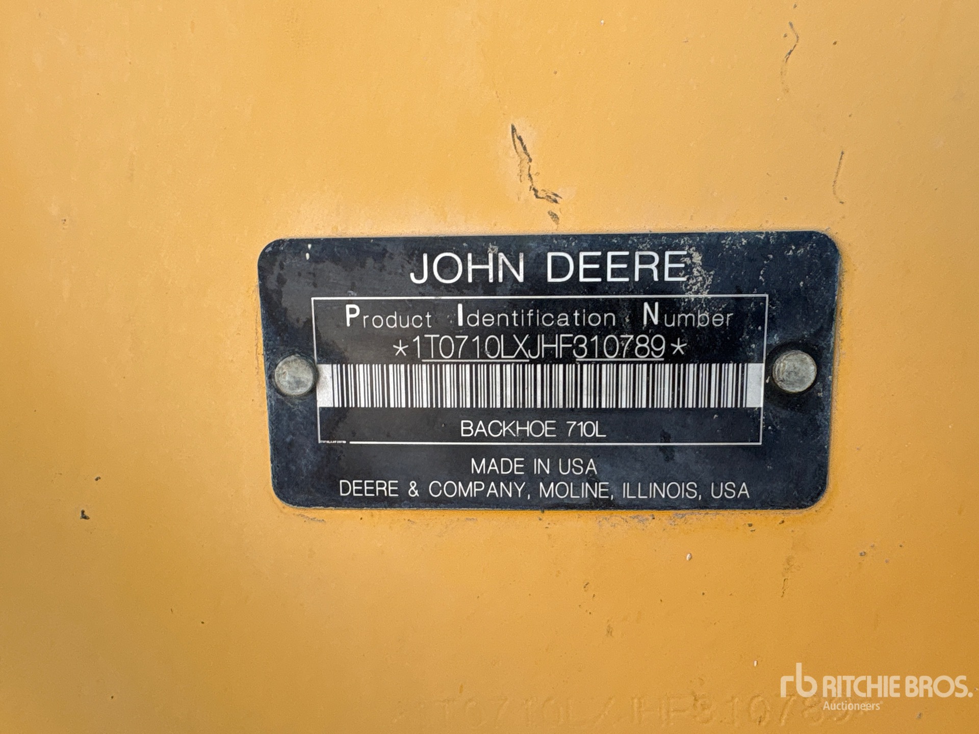 2017 John Deere 710L