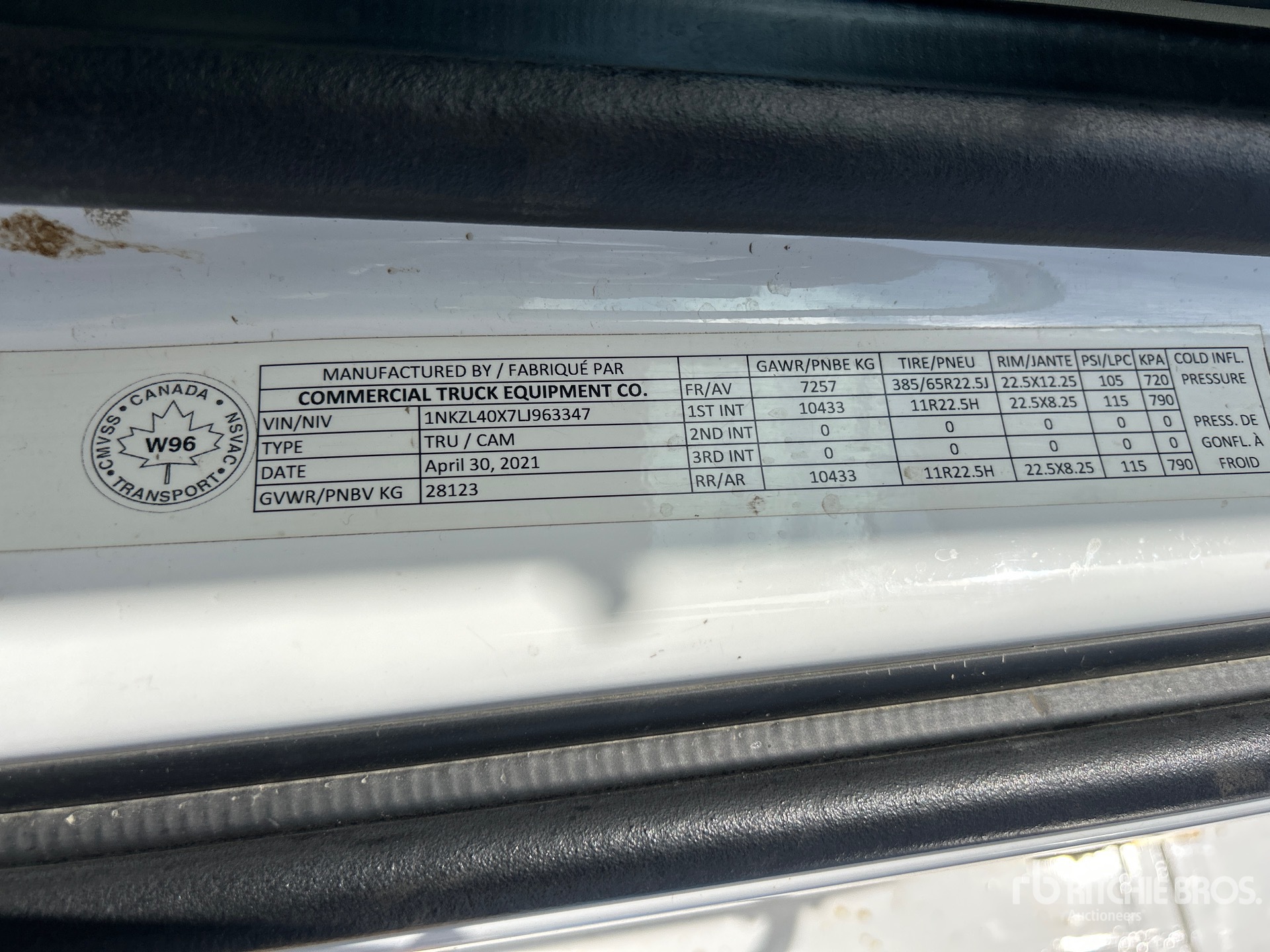 2020 Kenworth T880