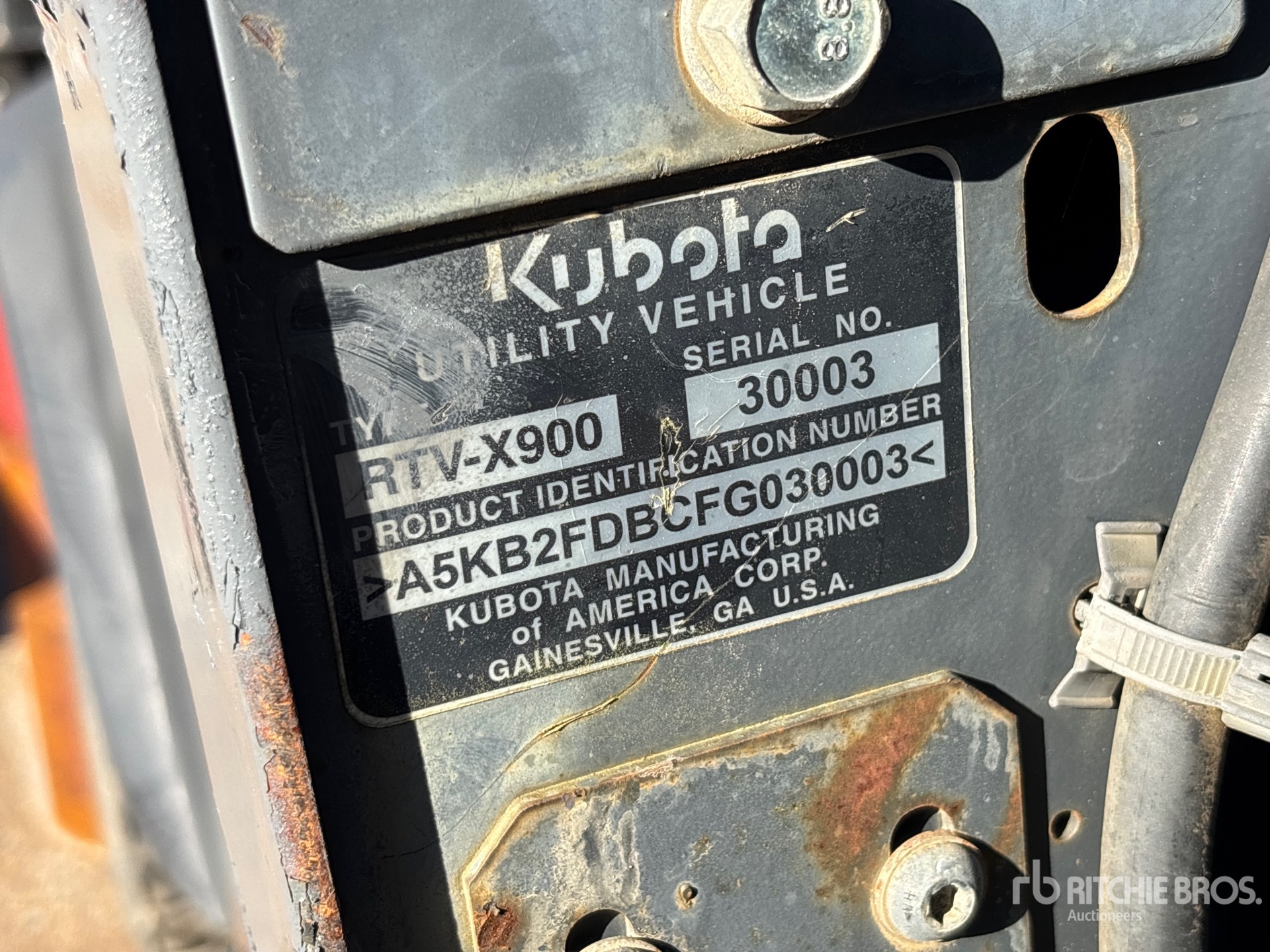2015 Kubota RTV-X900