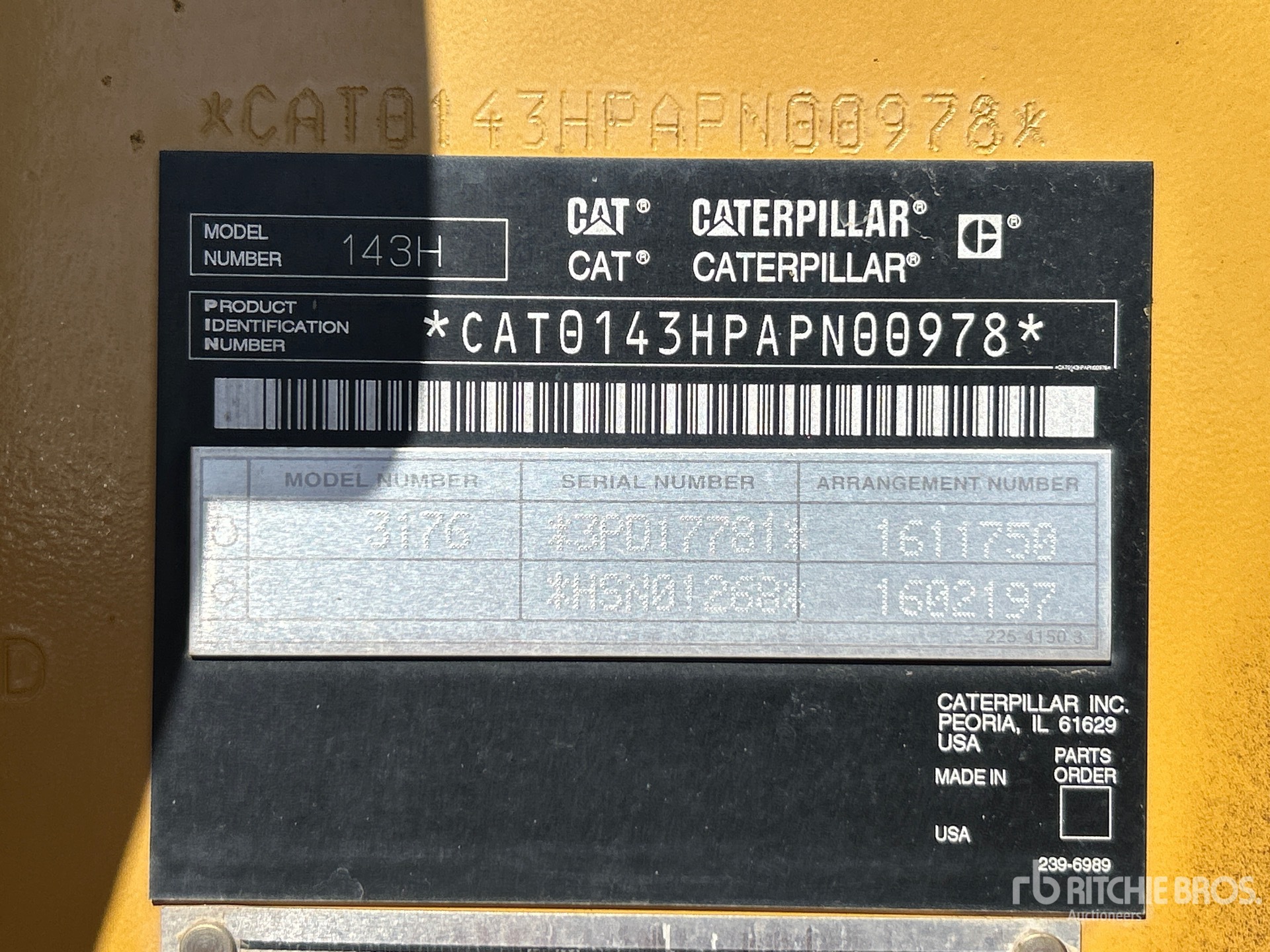 2006 Caterpillar 143H