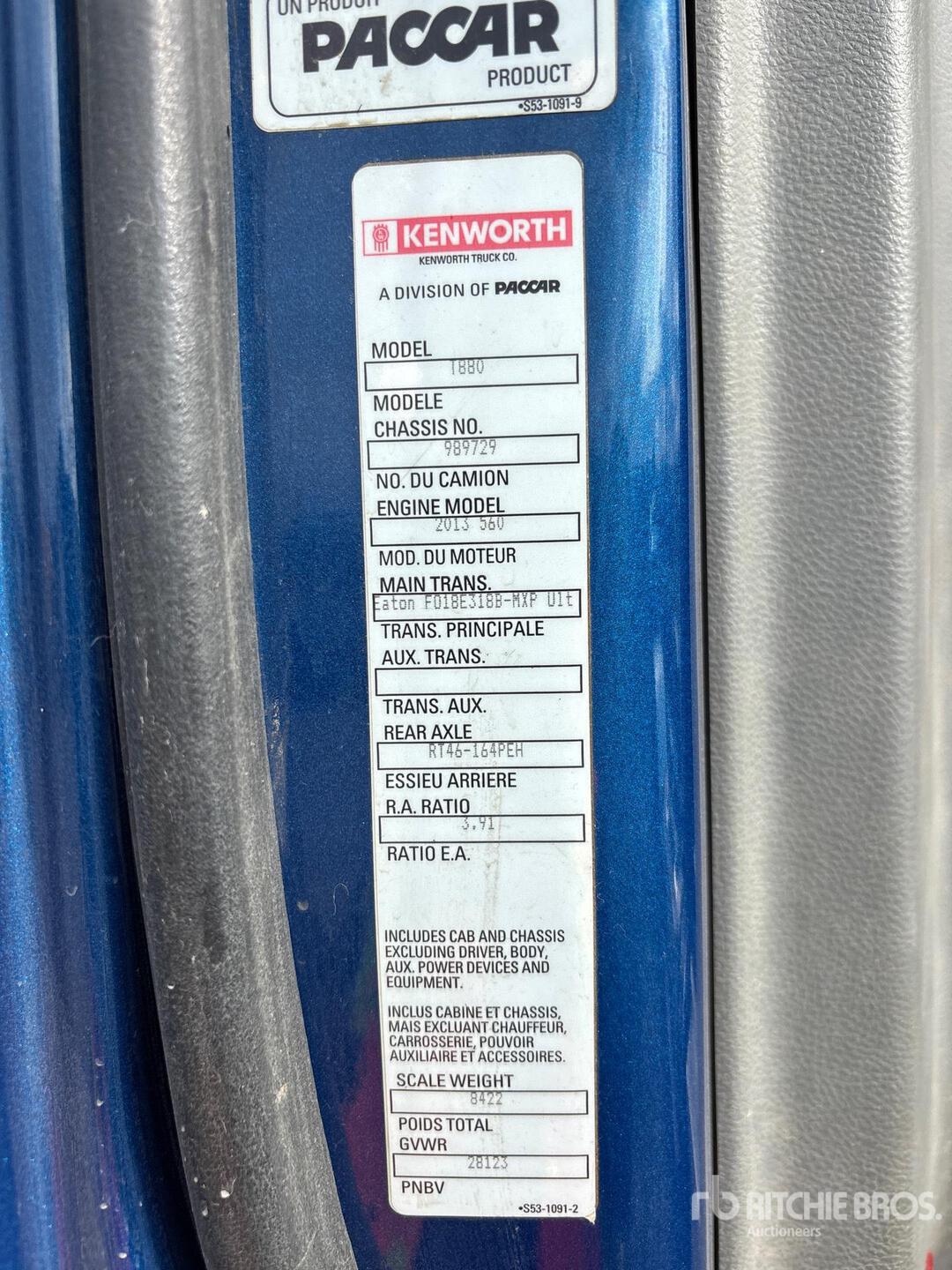 2017 Kenworth T880