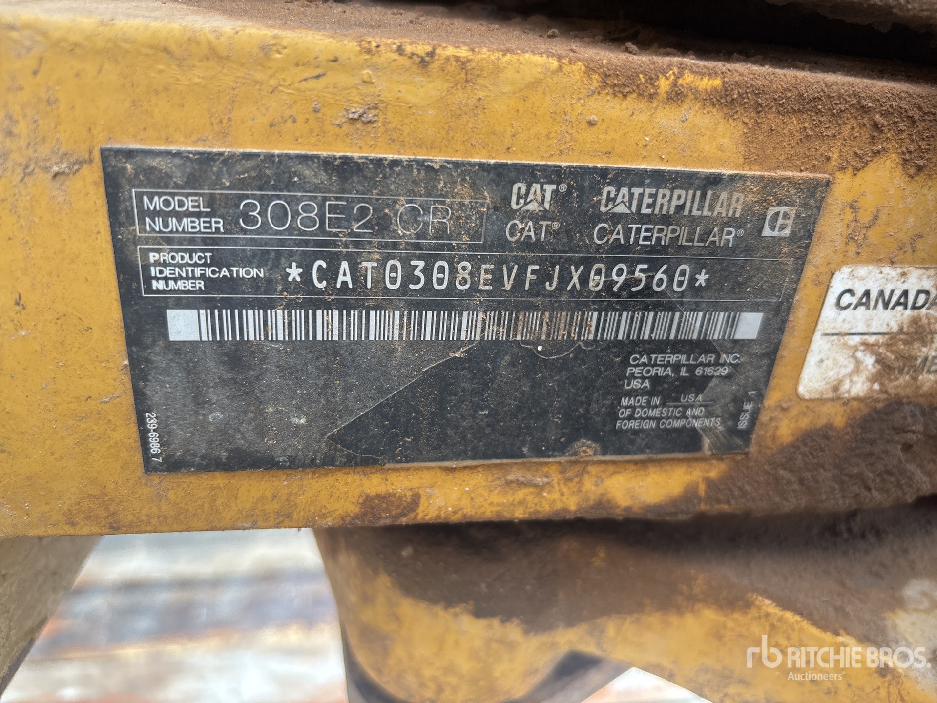 2018 Caterpillar 308E2 CRSB