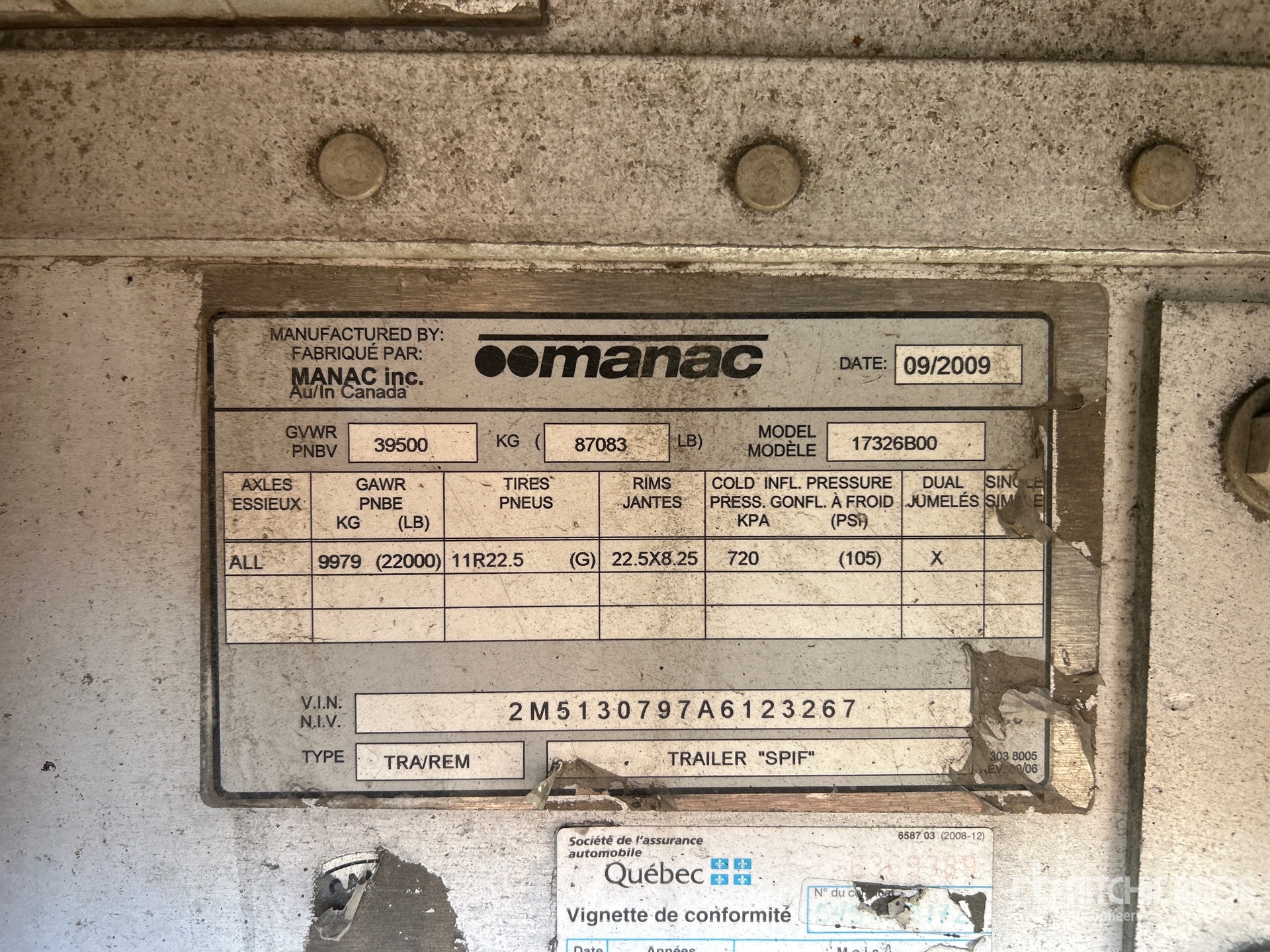 2010 Manac 17326