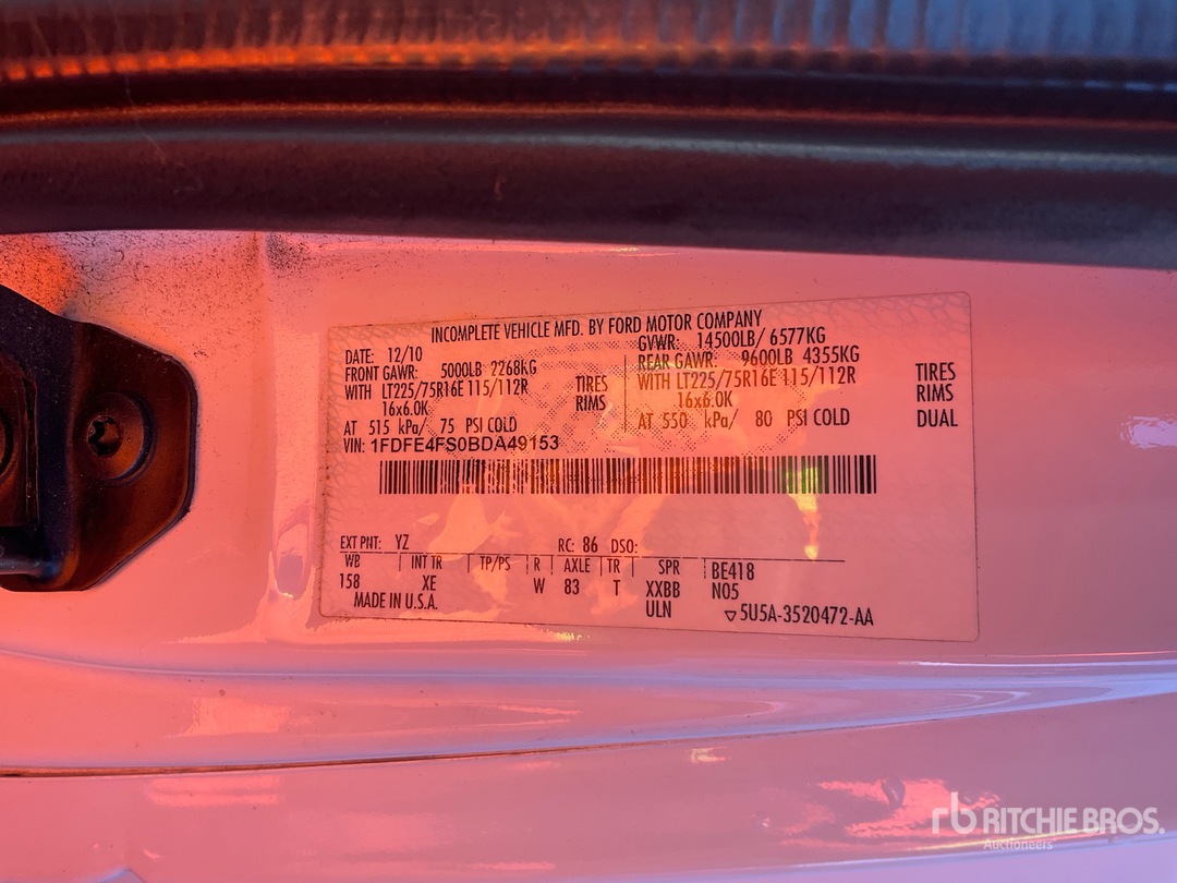 2011 Ford E-450