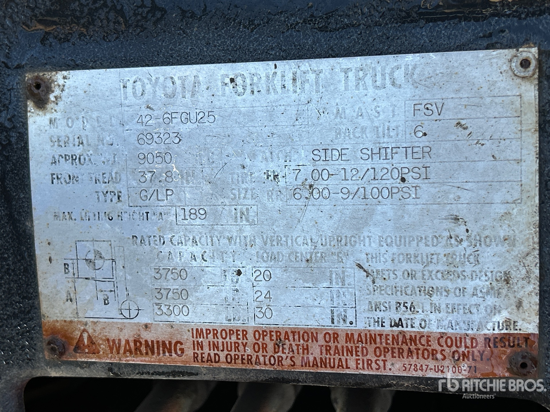 1999 Toyota 42-6FGU25