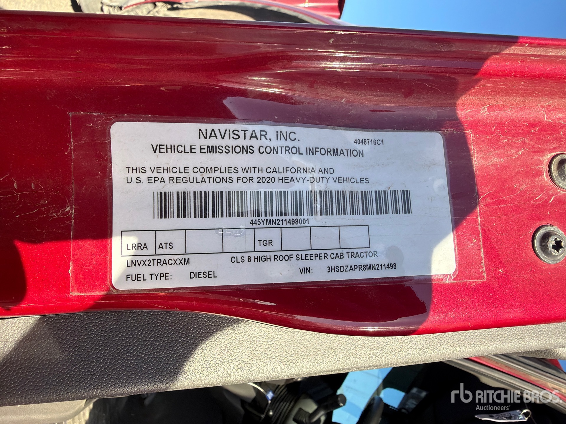 2021 International LT625